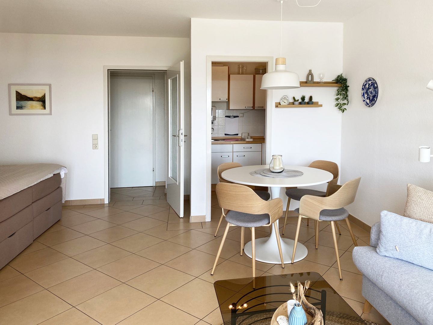 Kaiserhof Apartment 440, Typ E  - Wohnzimmer