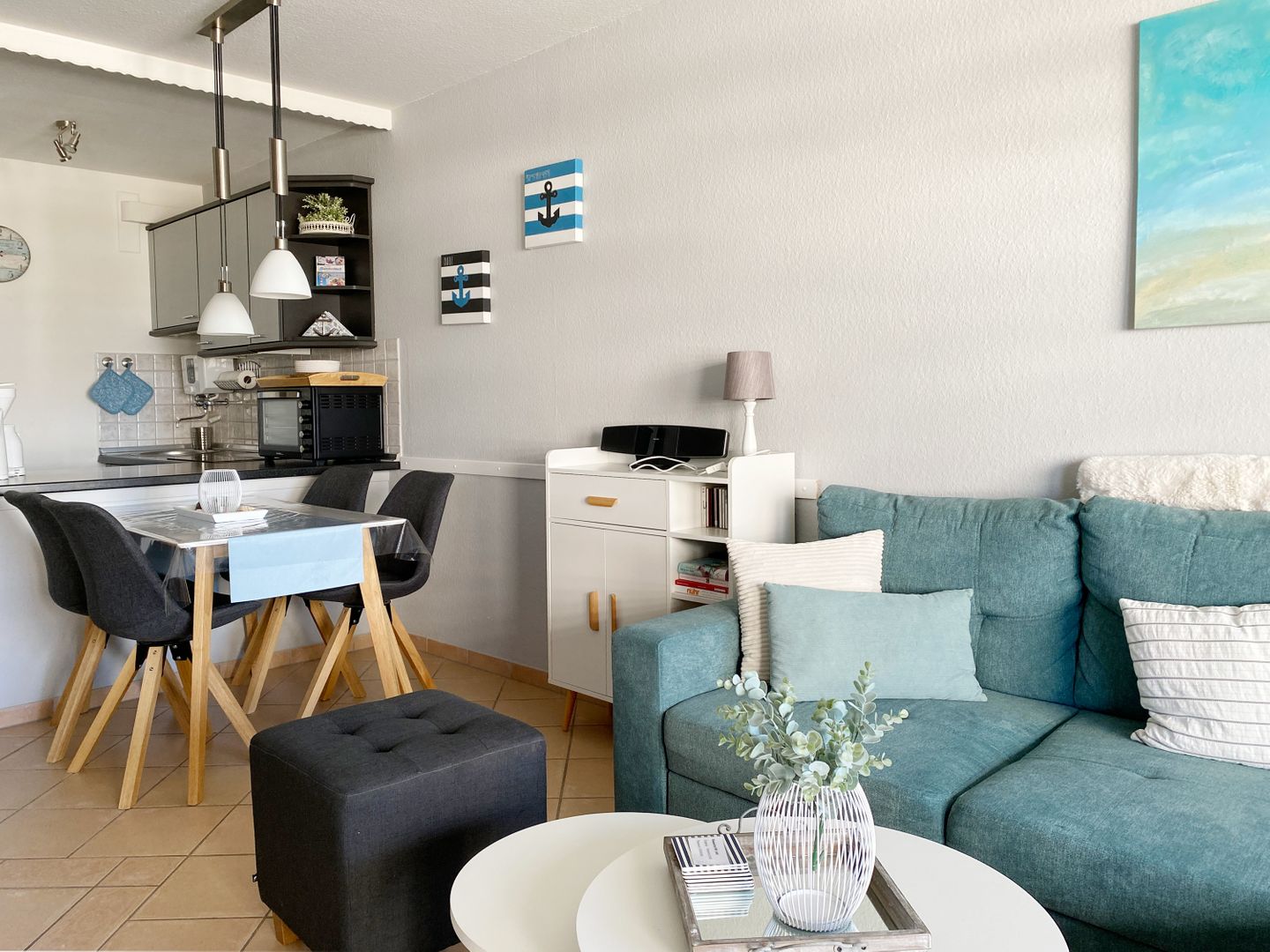 Kaiserhof Apartment 549, Typ A  - Wohnzimmer