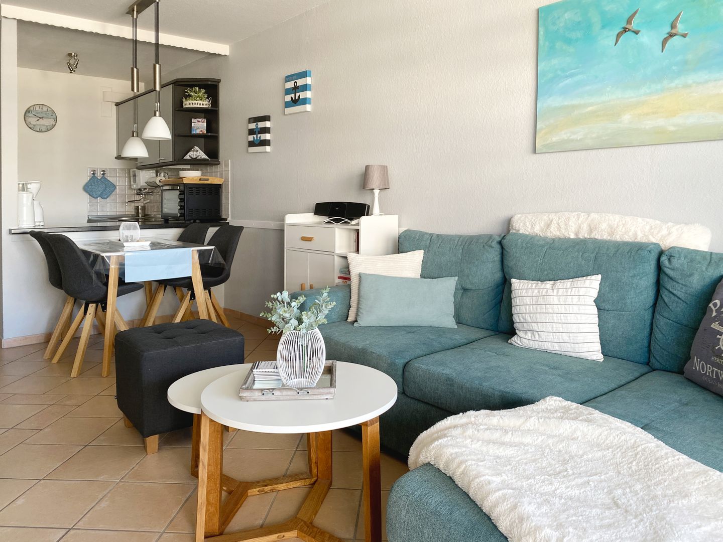 Kaiserhof Apartment 549, Typ A  - Wohnzimmer