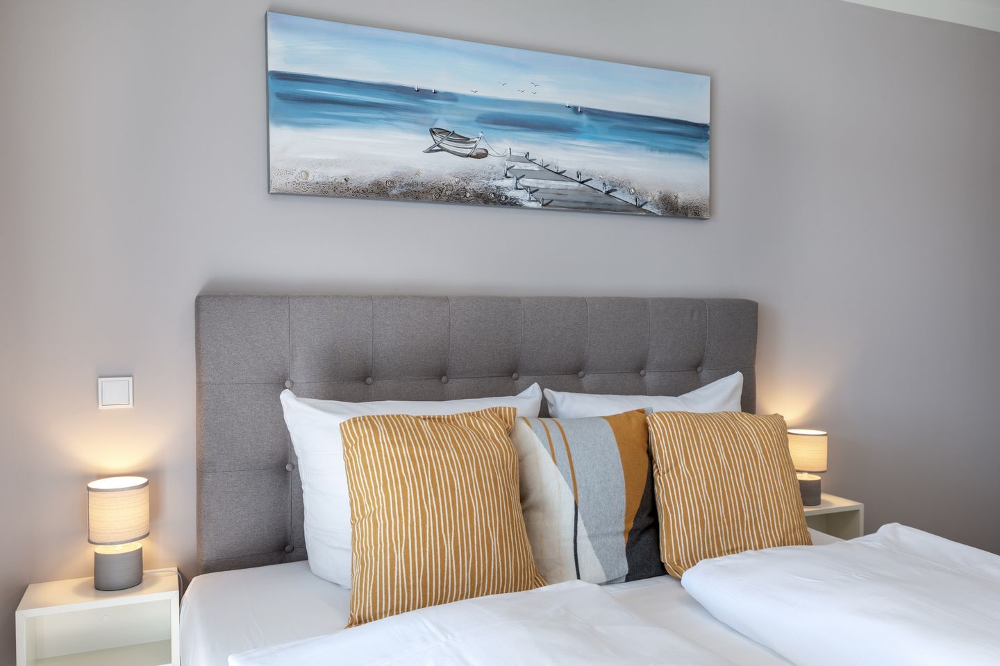 Godewindpark Travemünde Godewindpark Travemünde 2-13 Travemünde - Schlafzimmer mit Doppelbett