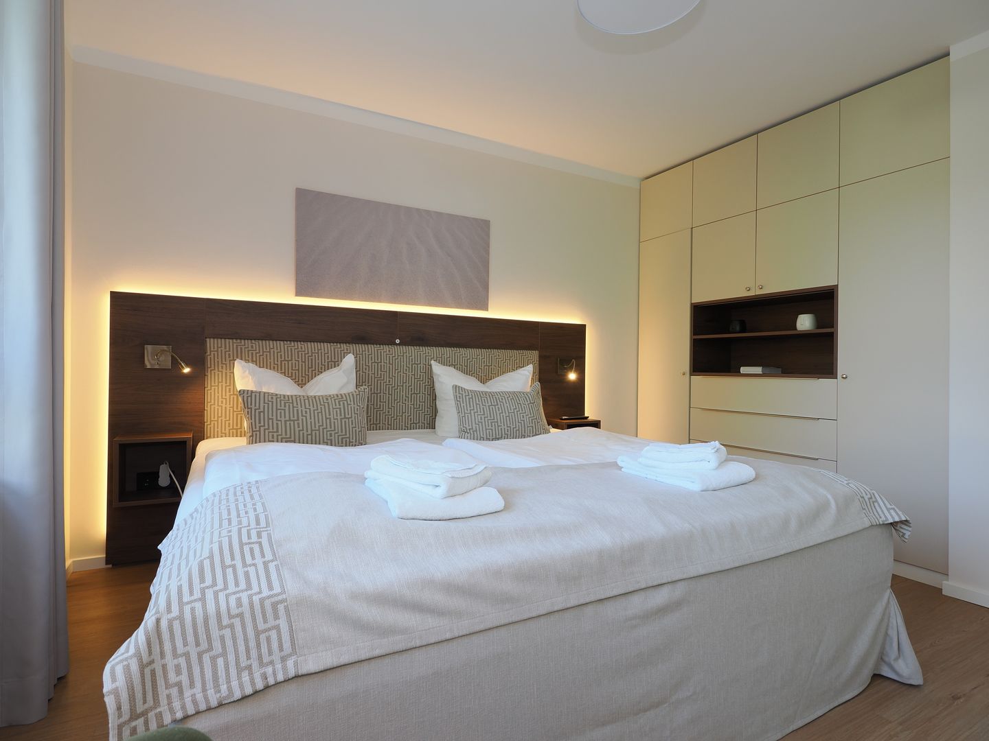 Strand-Park Strand-Park 124 Usedom - Schlafzimmer mit Doppelbett