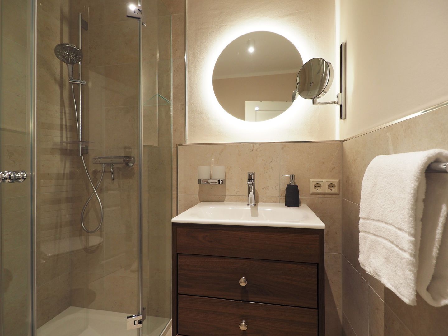 Strand-Park Strand-Park 124 Usedom - Badezimmer mit Dusche