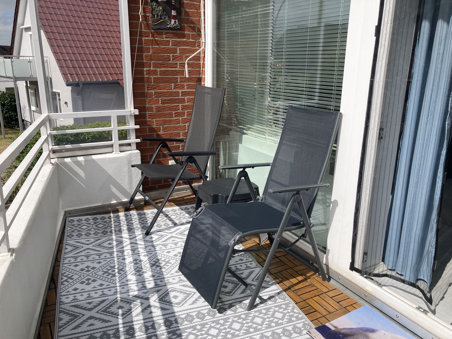  Möwennest Dahme - Balkon