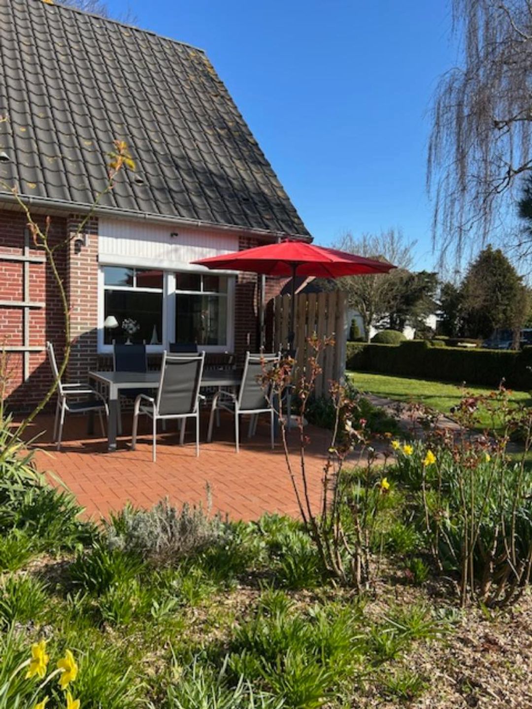  Ferienhaus Wanda Wattwurm Carolinensiel - 