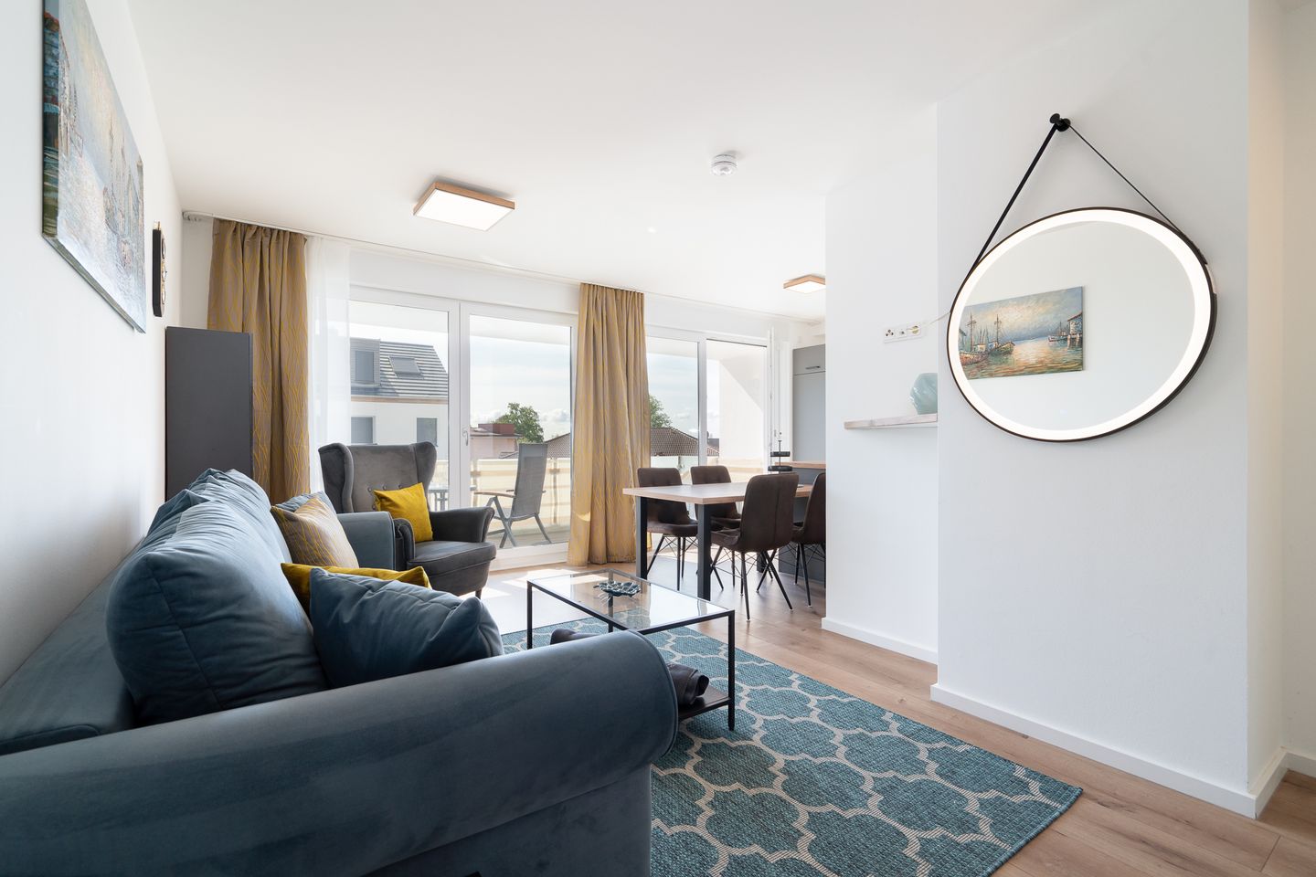  Bergfried Sierksdorf - Wohnzimmer