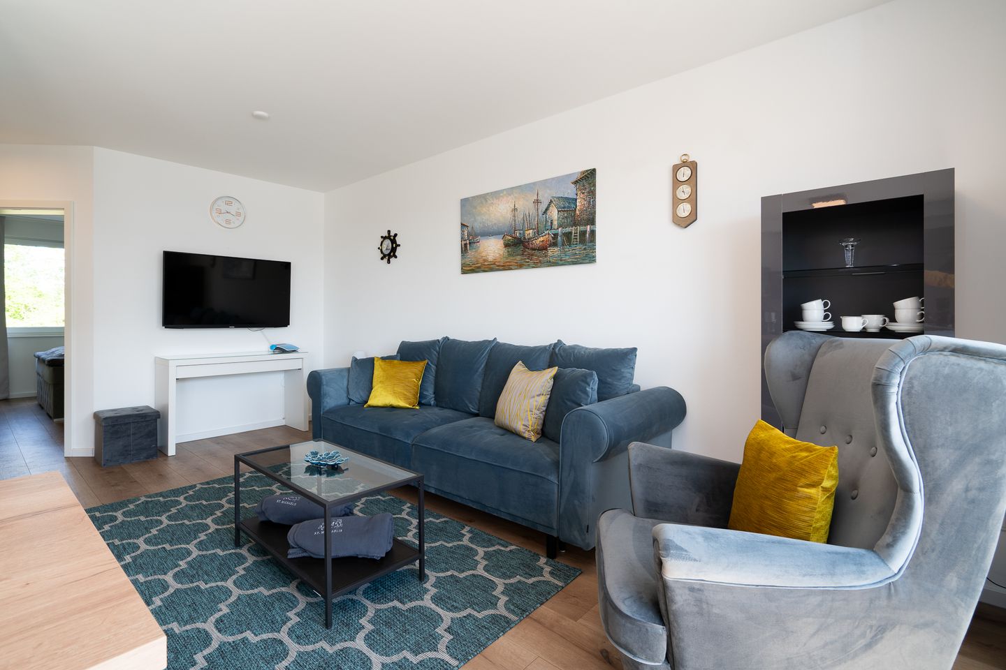  Bergfried Sierksdorf - Wohnzimmer