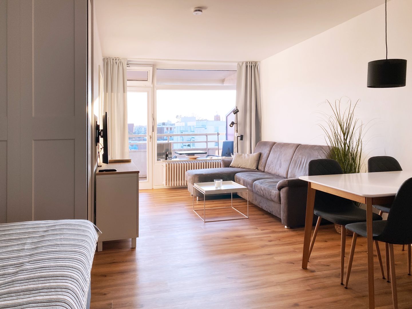 Kaiserhof Apartment 673, Typ D  - Wohnzimmer