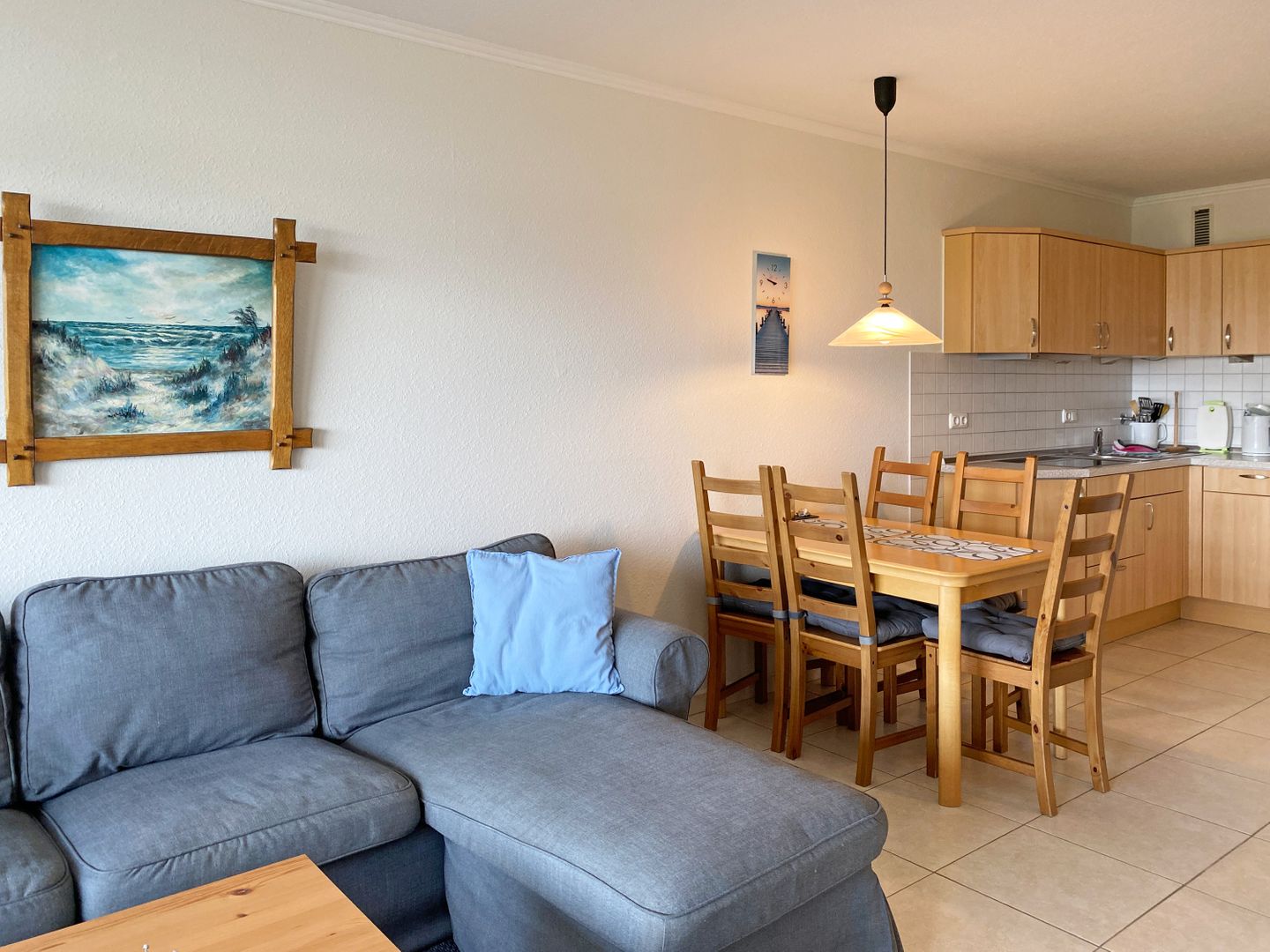 Kaiserhof Apartment 441, Typ D  - Wohnzimmer