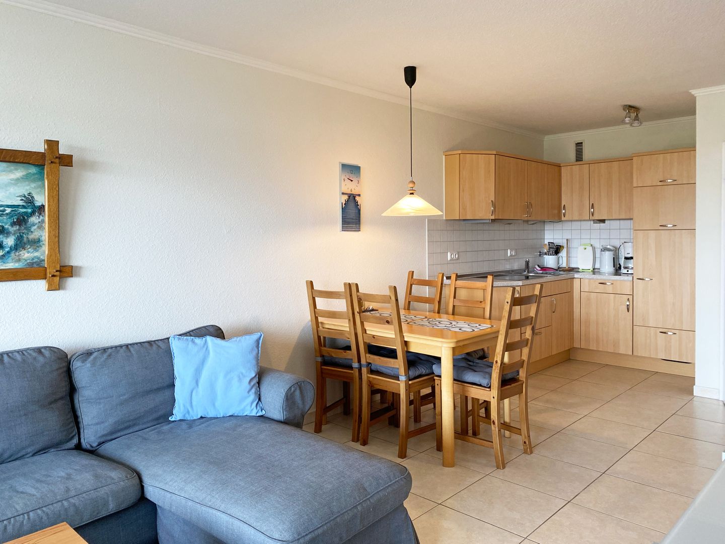 Kaiserhof Apartment 441, Typ D  - Wohnzimmer