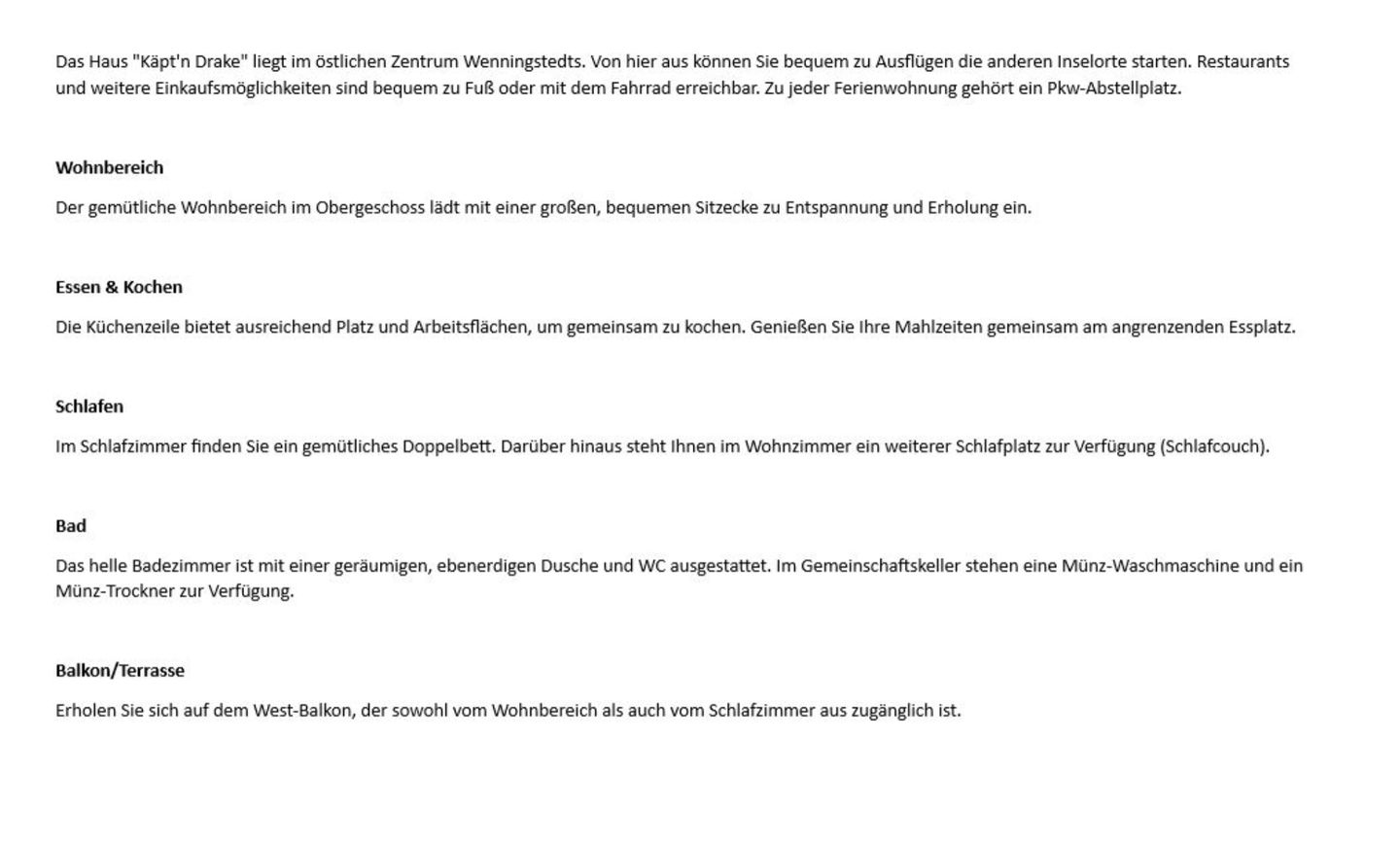 Drake - Hauptstr. 32, App. 9 Wenningstedt - Wohnzimmer