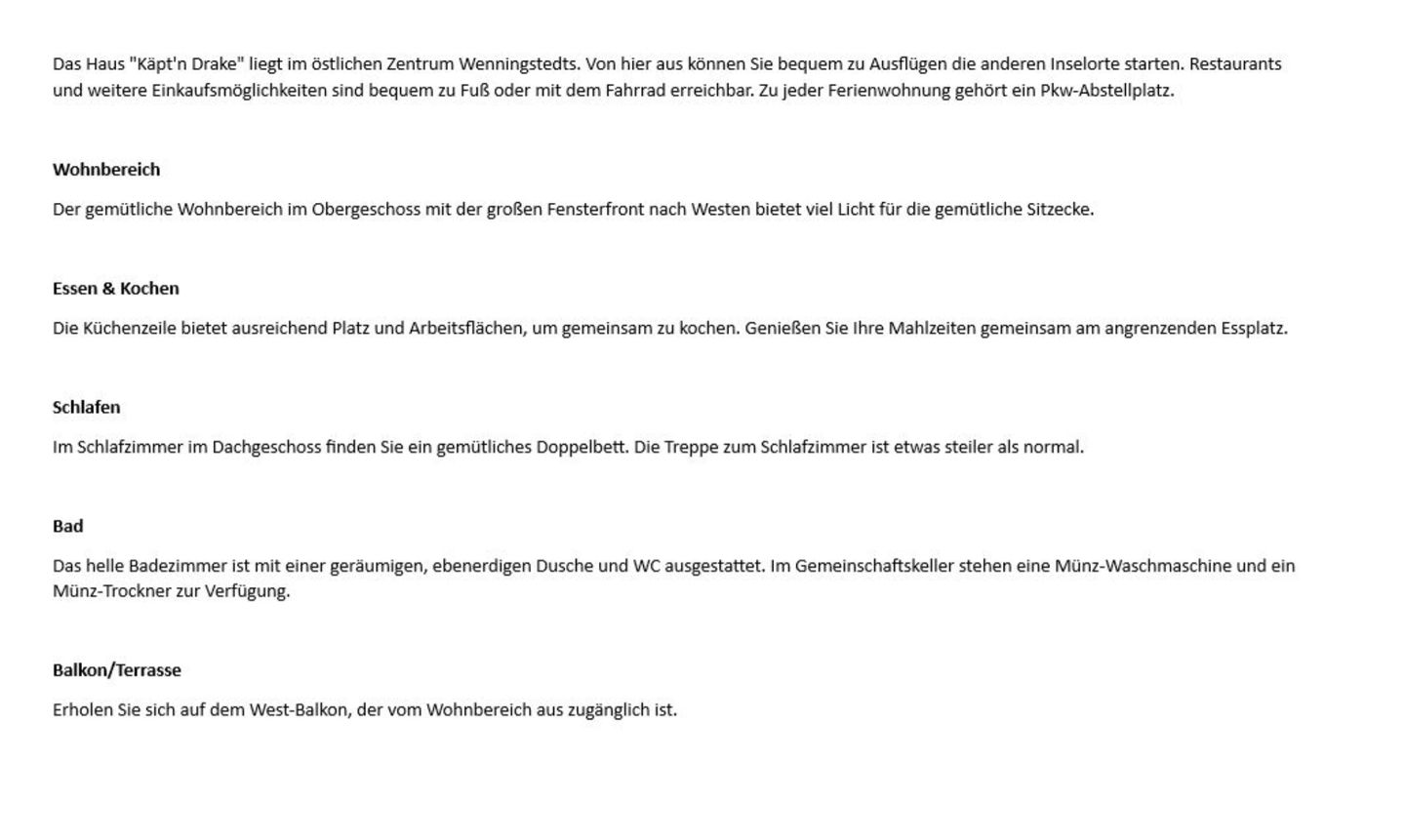 Drake - Hauptstr. 32, App. 16 Wenningstedt - Wohnzimmer