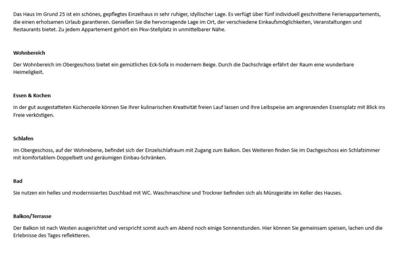  Im Grund 25, App. 5 Wenningstedt - Wohnzimmer