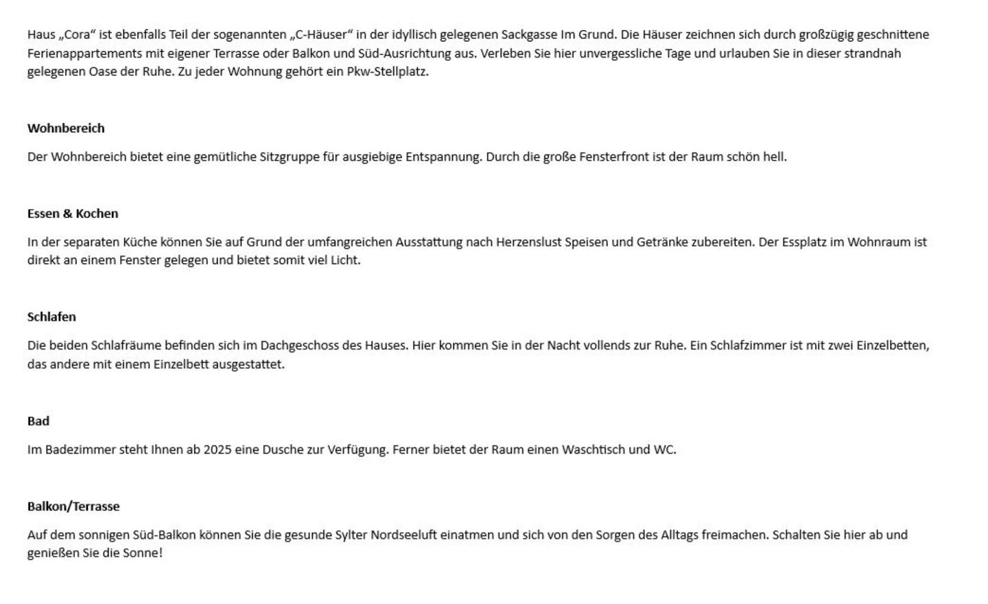 Am Meer - Im Grund 27, App. 90 Wenningstedt - Wohnzimmer