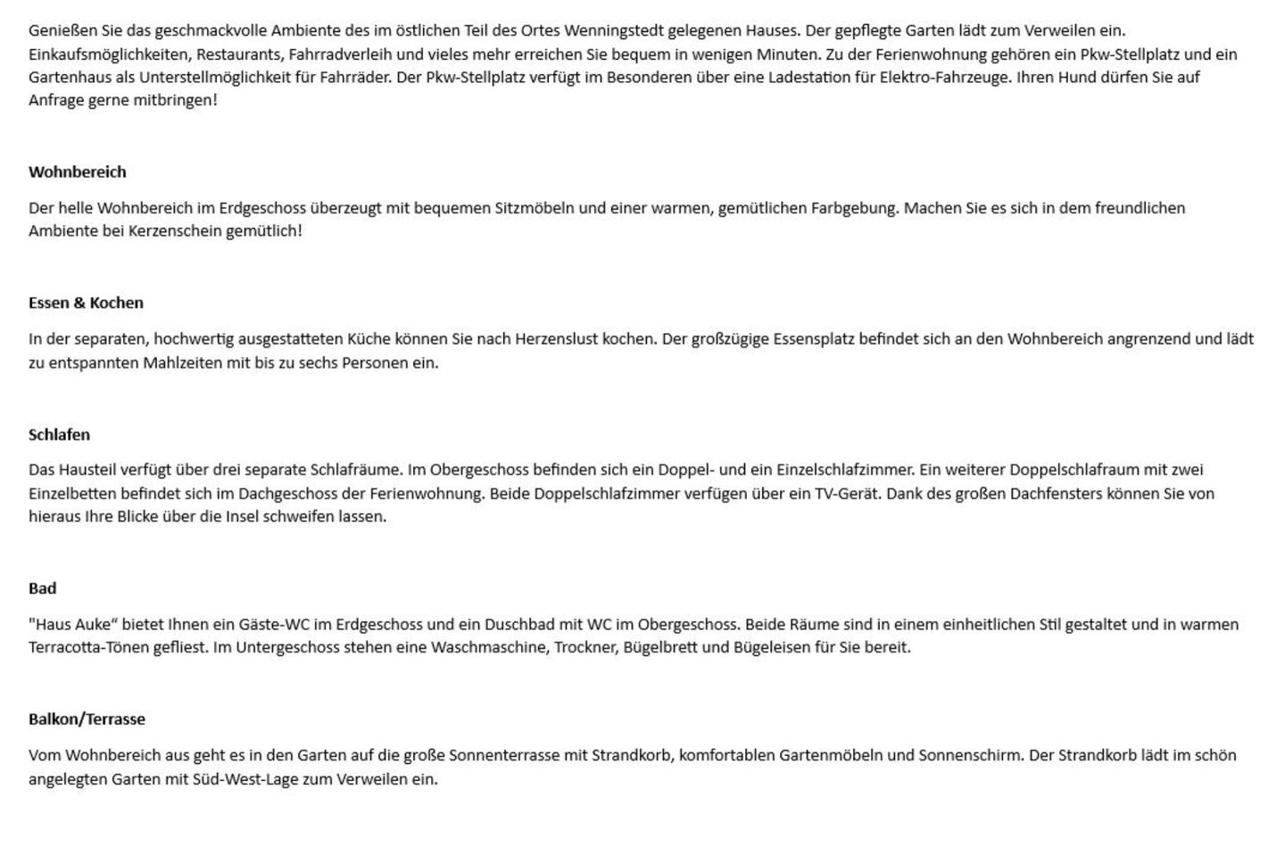 Auke - Norder Wung 30 a Wenningstedt - Wohnzimmer