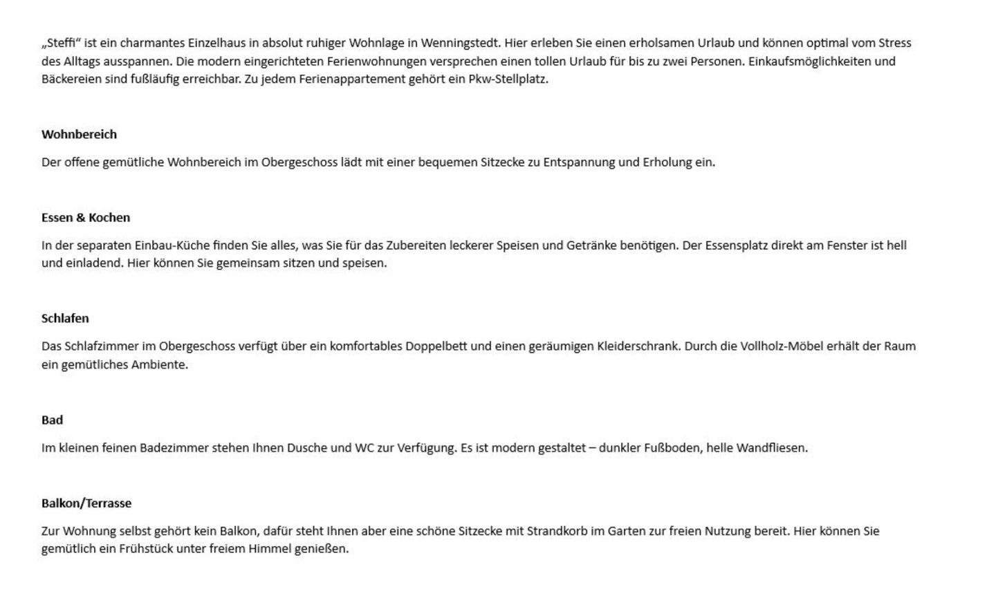 Steffi - Ostmarkstr. 20, App. 2 Wenningstedt - Wohnzimmer