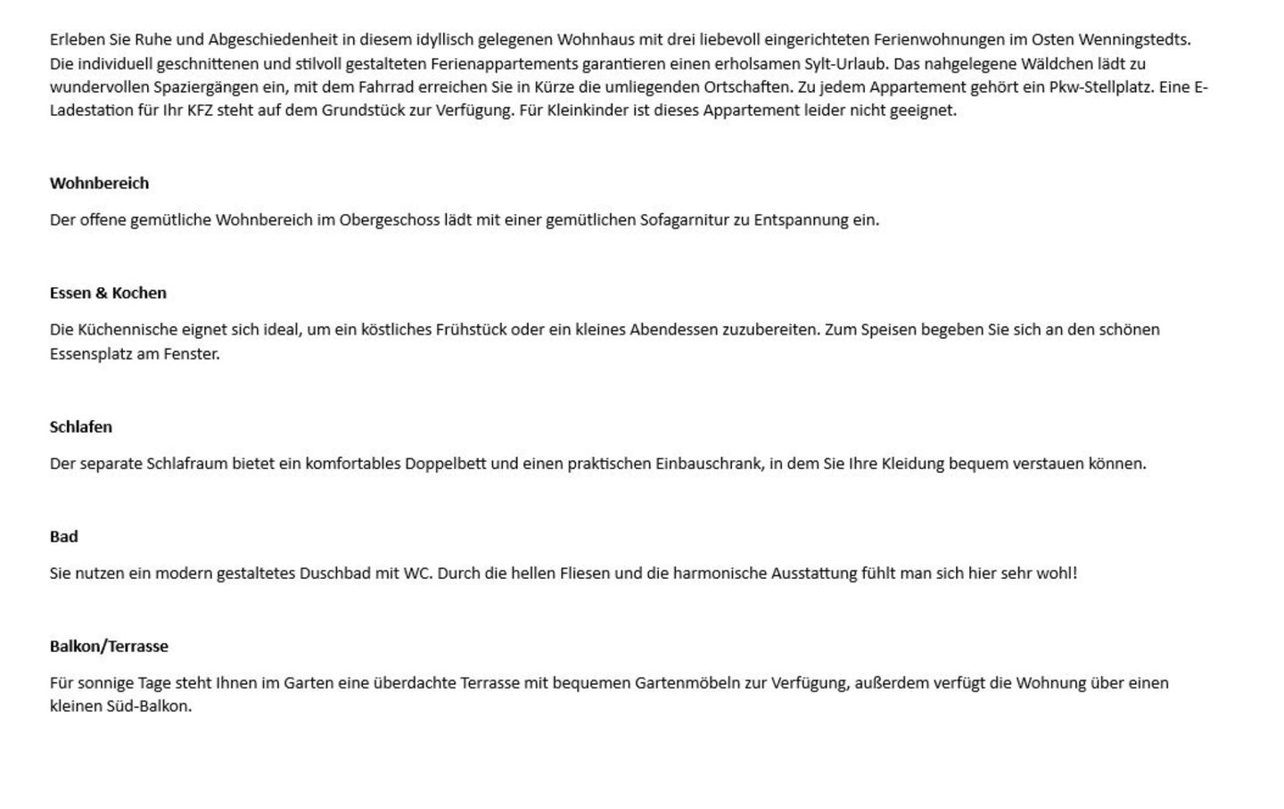 Westwind - Osterweg 51, App. 3 Wenningstedt - Wohnzimmer