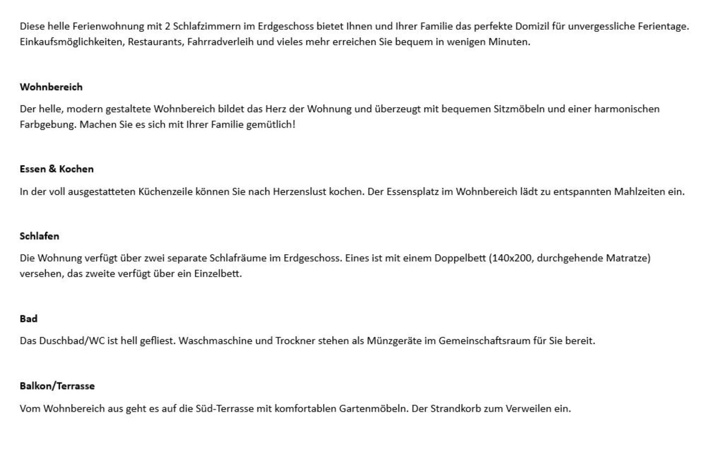 Sonnenschein - Westerlandstr. 16, App. 2 Wenningstedt - Wohnzimmer