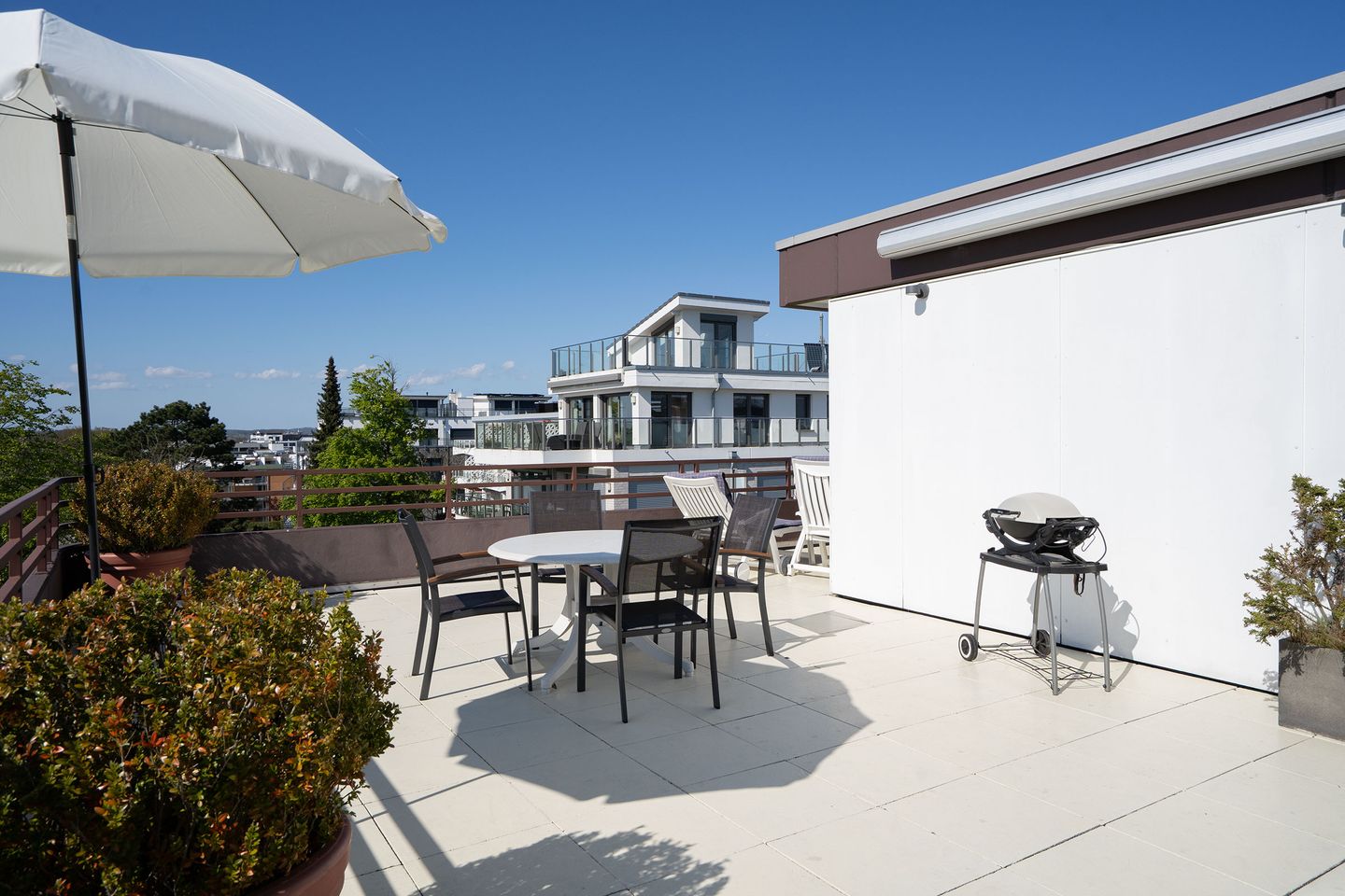 RES/510 - Residenz - Penthousewhg. mit Teilseeblick Scharbeutz - Terrasse