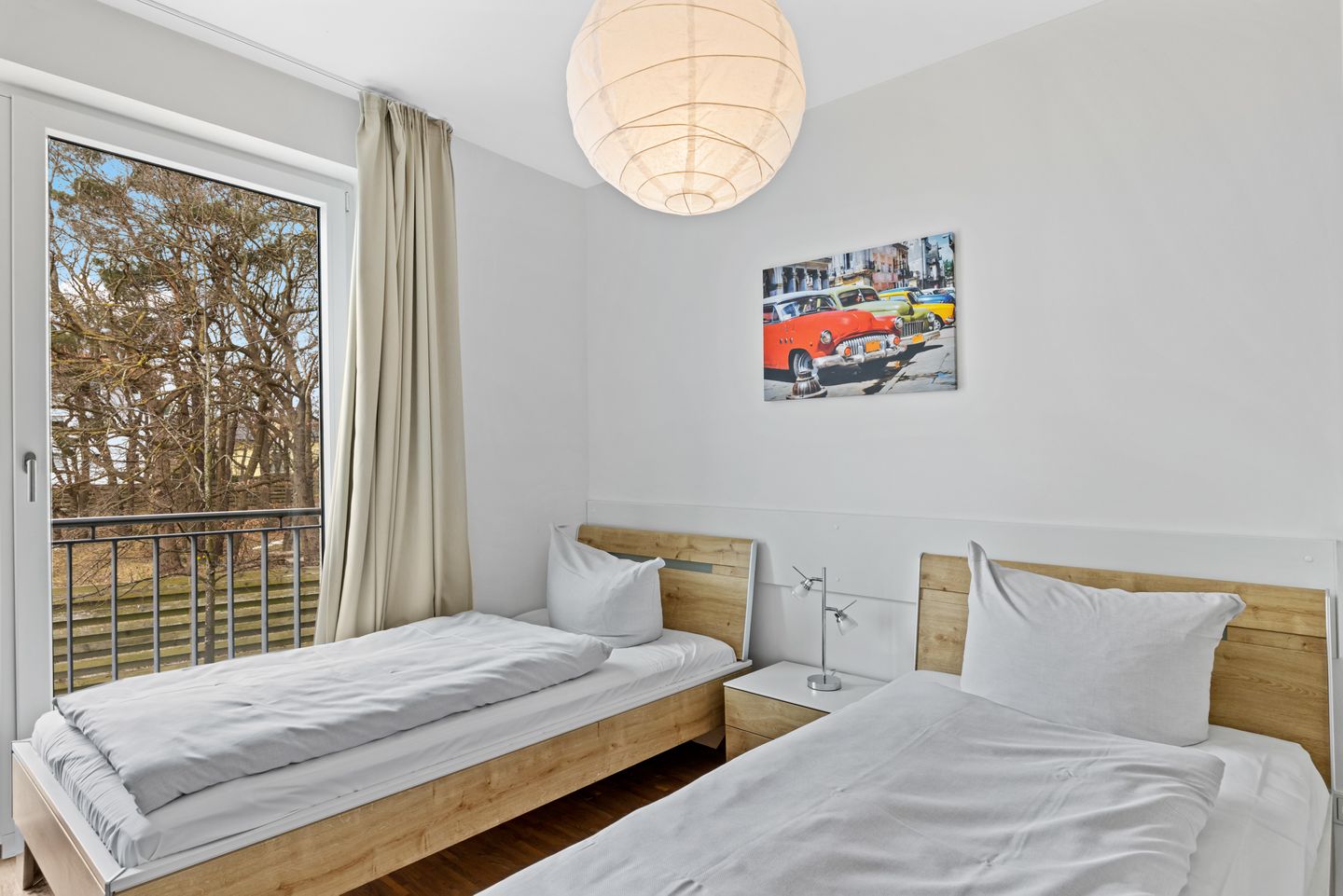 DünenResort Binz DünenResort Binz 114 Rügen - Schlafzimmer mit zwei Einzelbetten