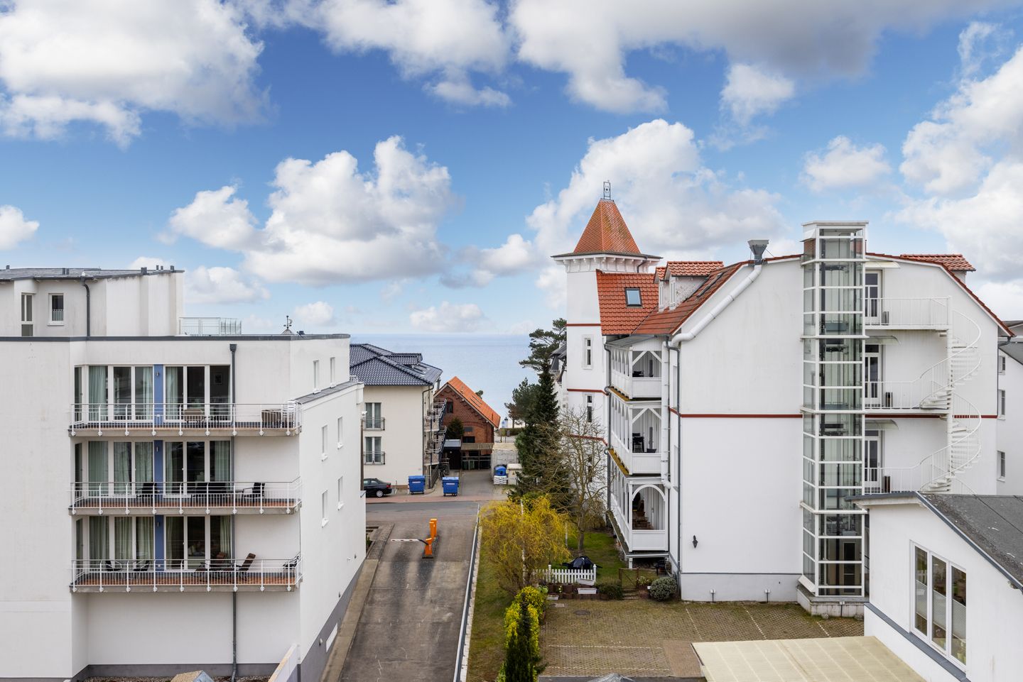 DünenResort Binz DünenResort Binz 435 Rügen - Balkon mit Ausblick