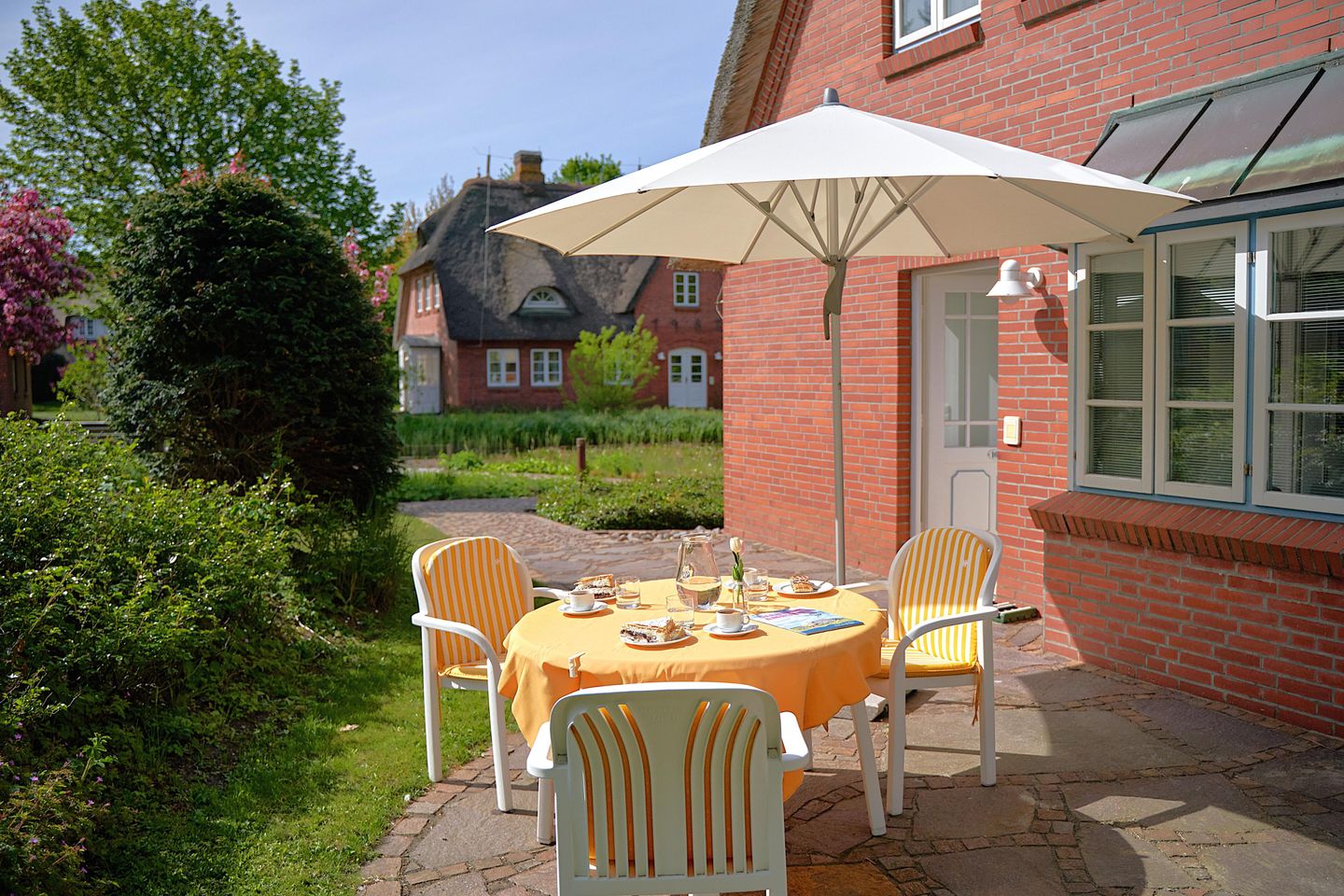 Friesenhof Whg. 16 Amrum - Terrasse