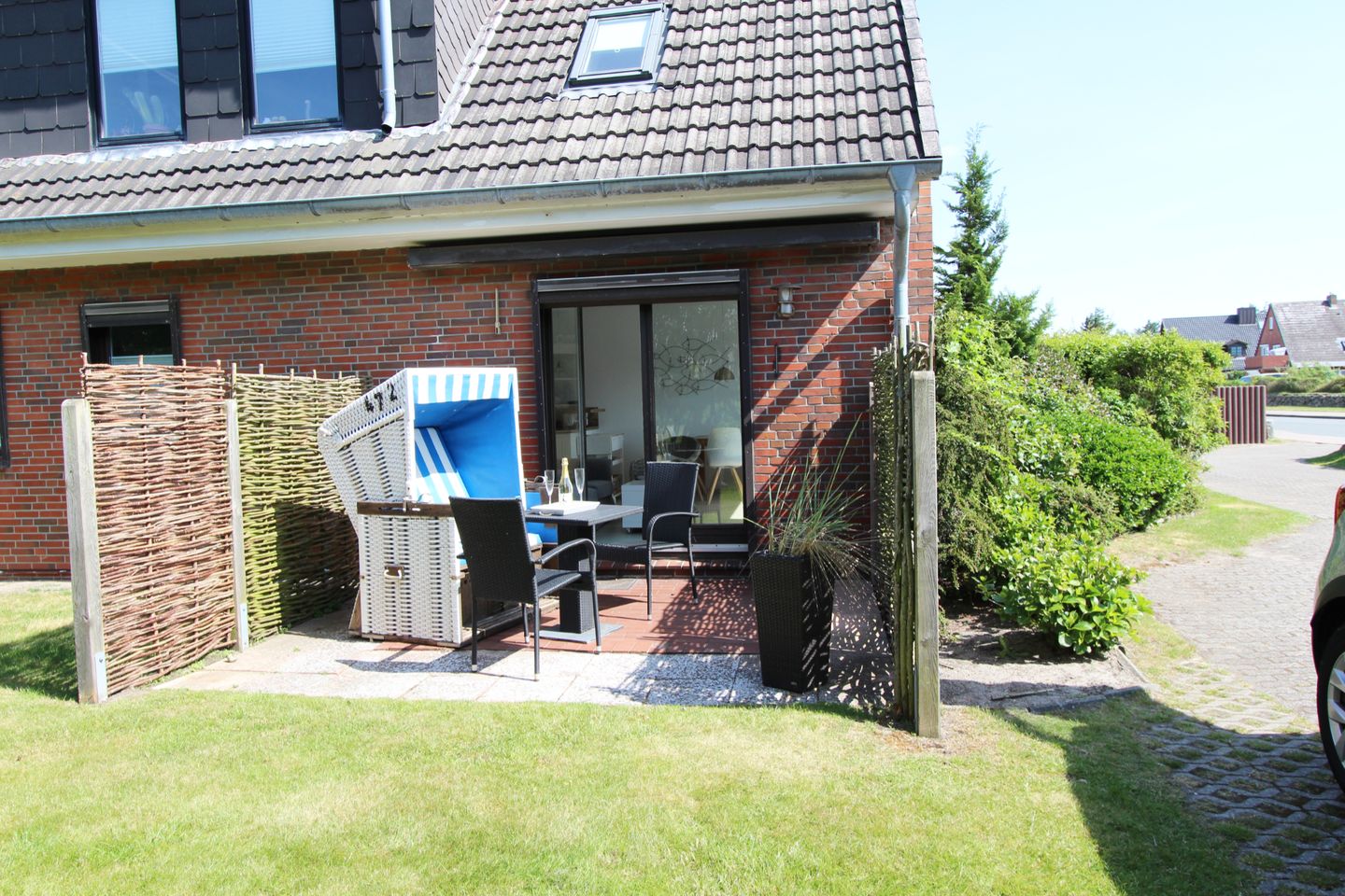 Sonnenschein - Westerlandstr. 16, App. 2 Wenningstedt - Terrasse