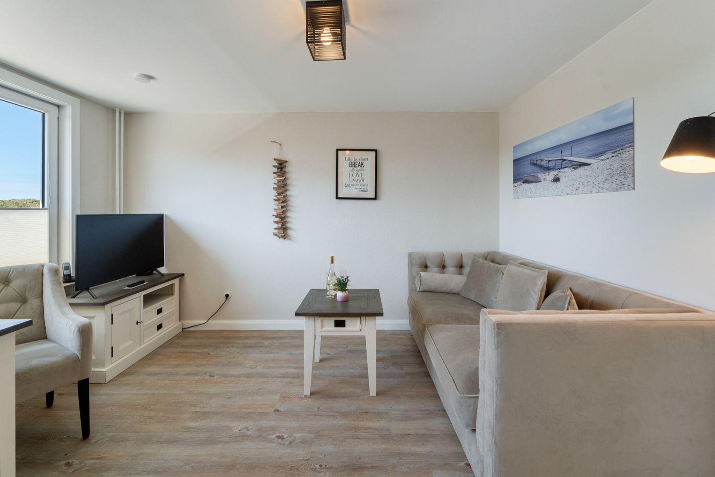  Steinburg   - Dünenstr. 6, App. 4 Wenningstedt - Wohnzimmer