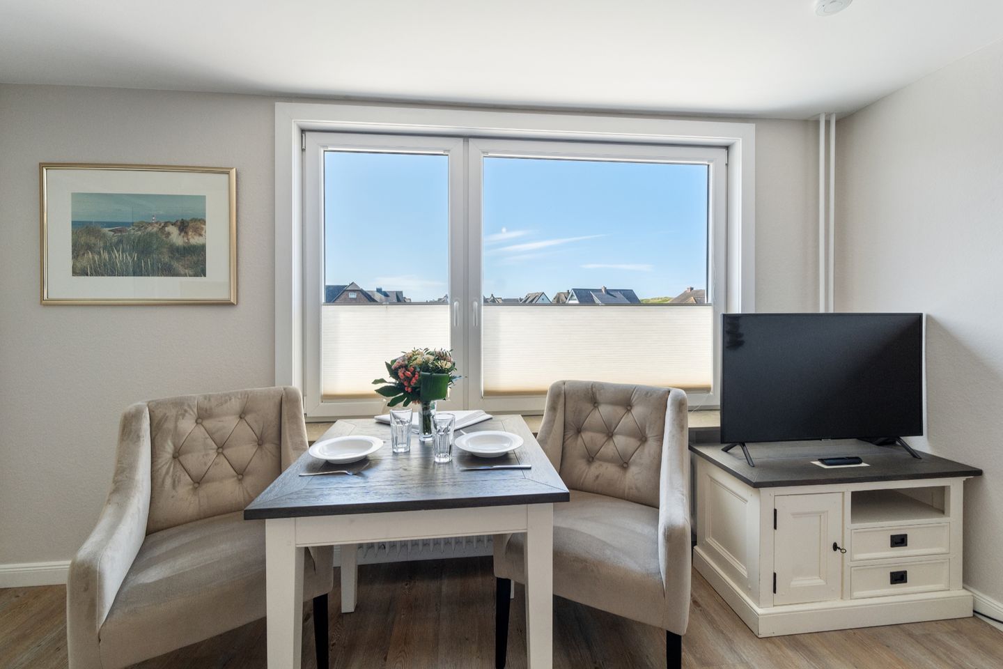  Steinburg   - Dünenstr. 6, App. 4 Wenningstedt - Wohnzimmer