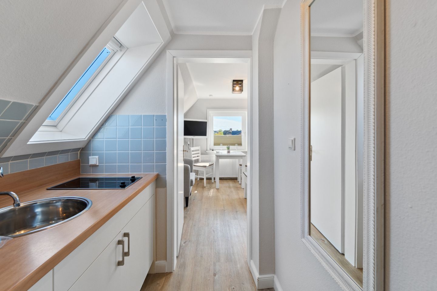  Steinburg   - Dünenstr. 6, App. 6 Wenningstedt - Küche / Küchenzeile