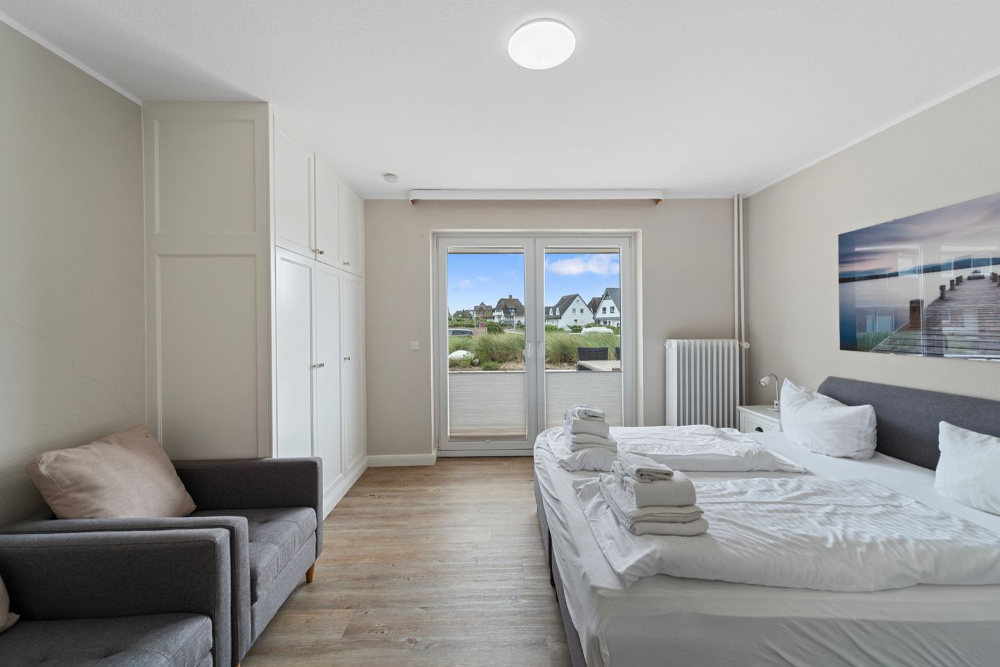 Steinburg   - Dünenstr. 6, App. 8 Wenningstedt - Schlafzimmer