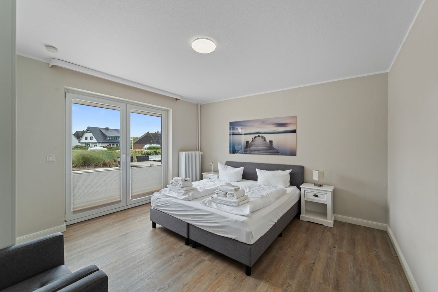 Steinburg   - Dünenstr. 6, App. 8 Wenningstedt - Schlafzimmer