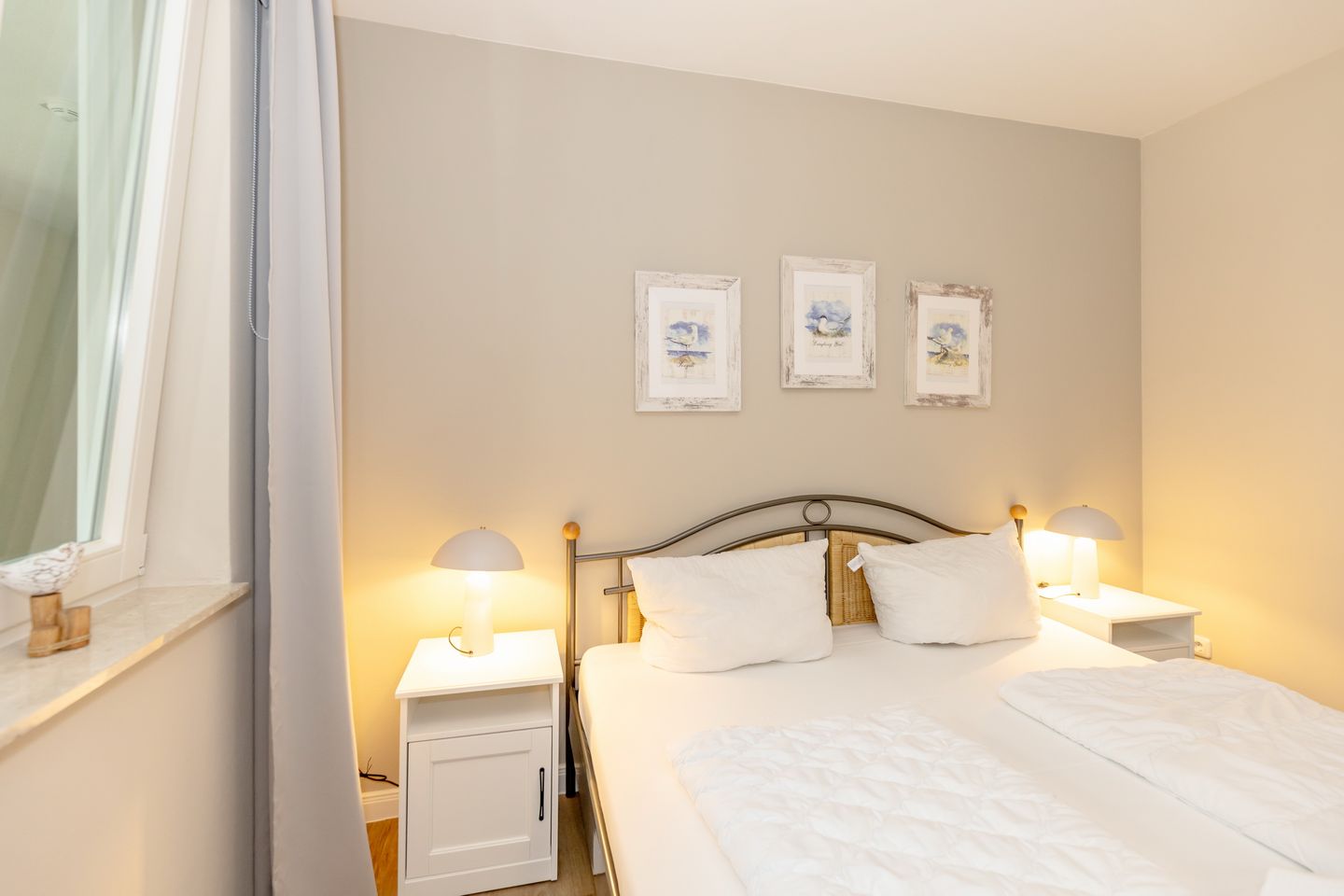 Meeresblick Meeresblick 226 Kühlungsborn - Schlafzimmer mit Doppelbett