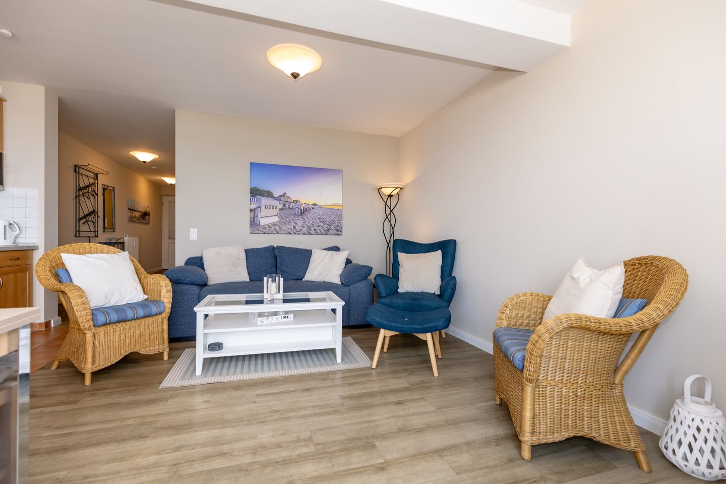 Meeresblick Meeresblick 226 Kühlungsborn - Wohn-Essbereich mit Sitzgelegenheit