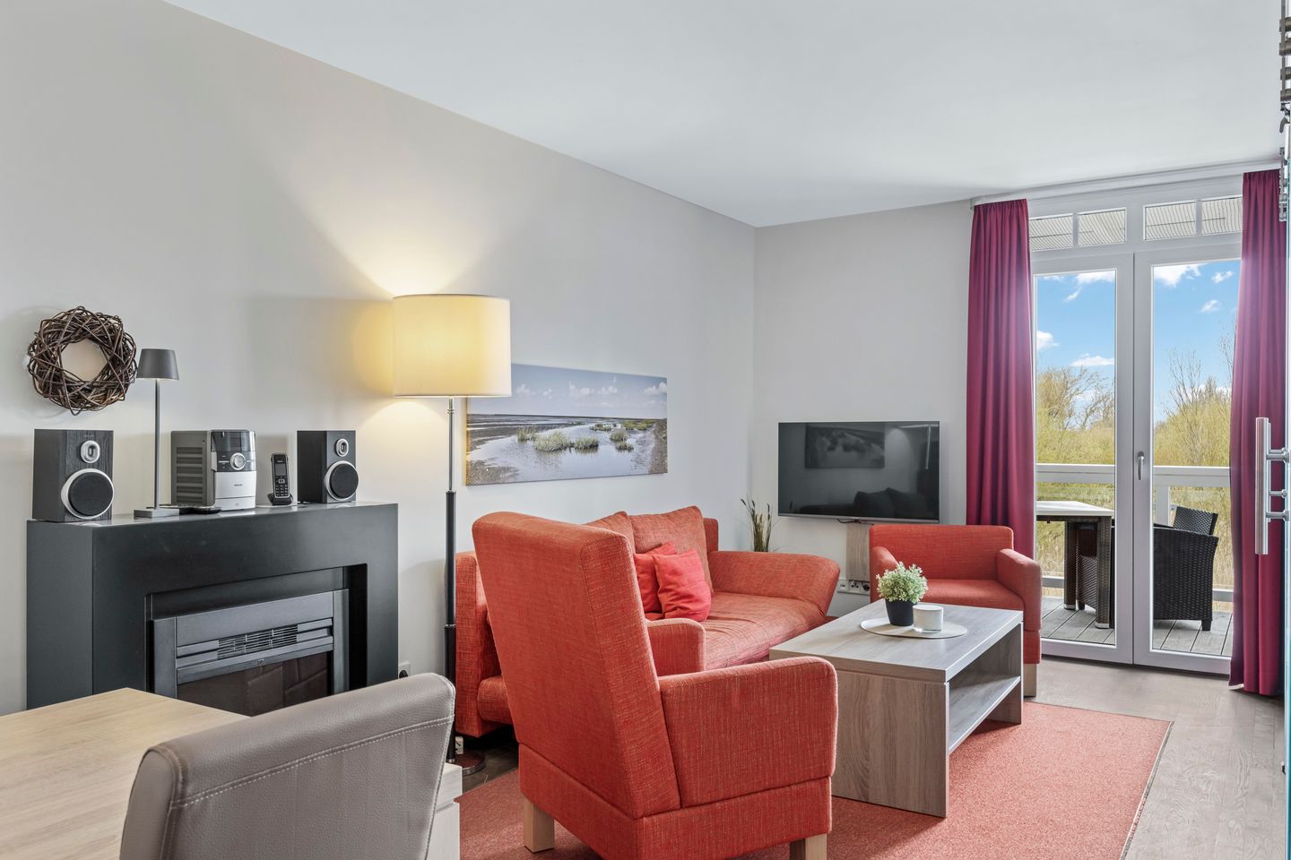 Resort Deichgraf Resort Deichgraf 27-10 Wremen - Wohnzimmer