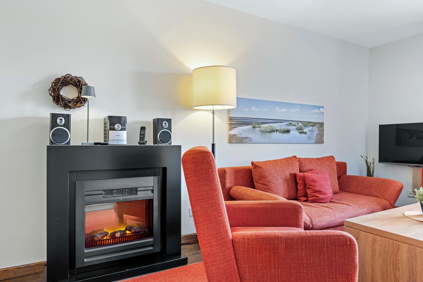 Resort Deichgraf Resort Deichgraf 27-10 Wremen - Wohnzimmer