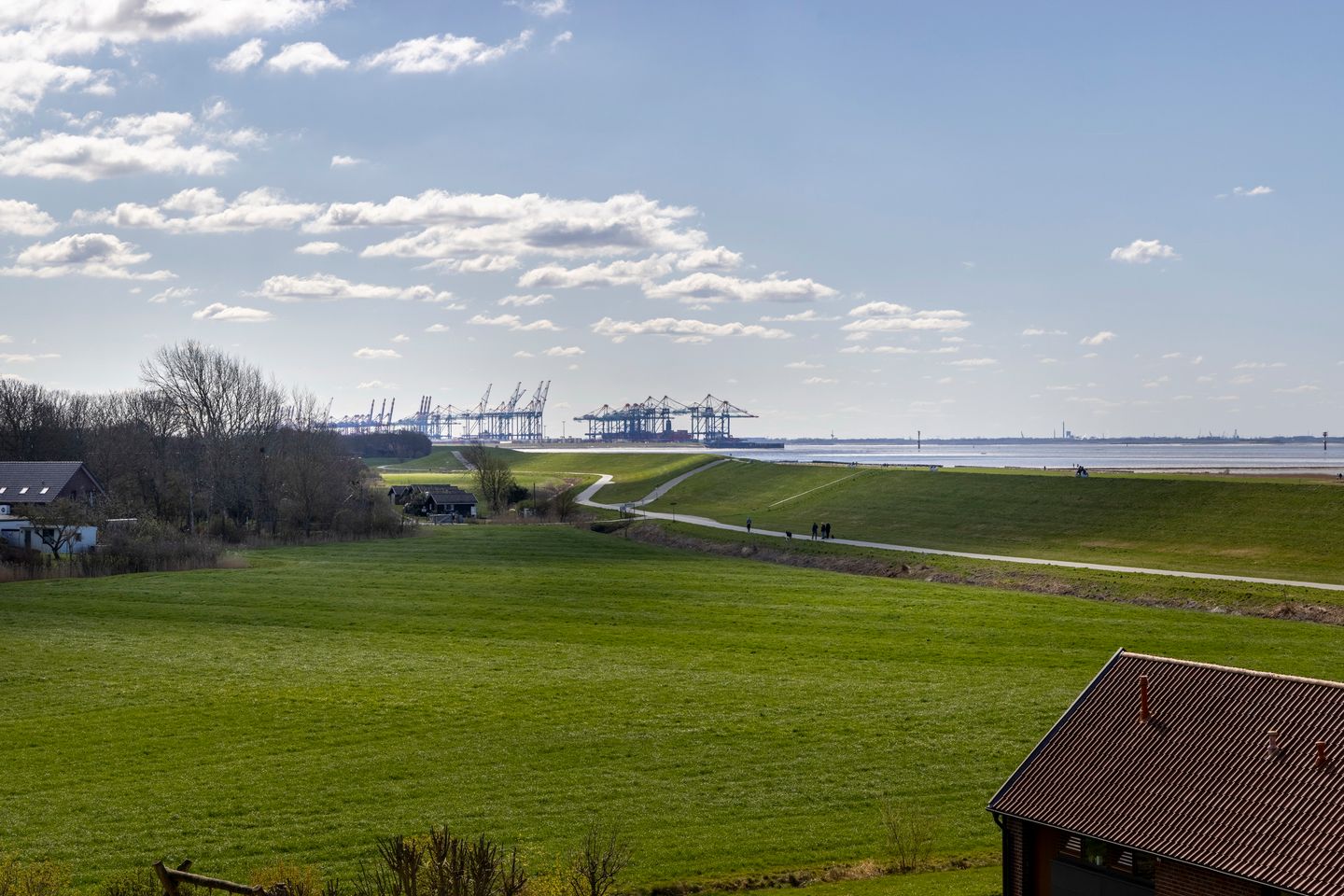 Resort Deichgraf Resort Deichgraf 27-18 Wremen - Balkon mit Meerblick