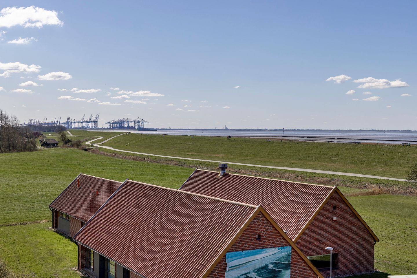 Resort Deichgraf Resort Deichgraf 27-19 Wremen - Balkon mit Ausblick