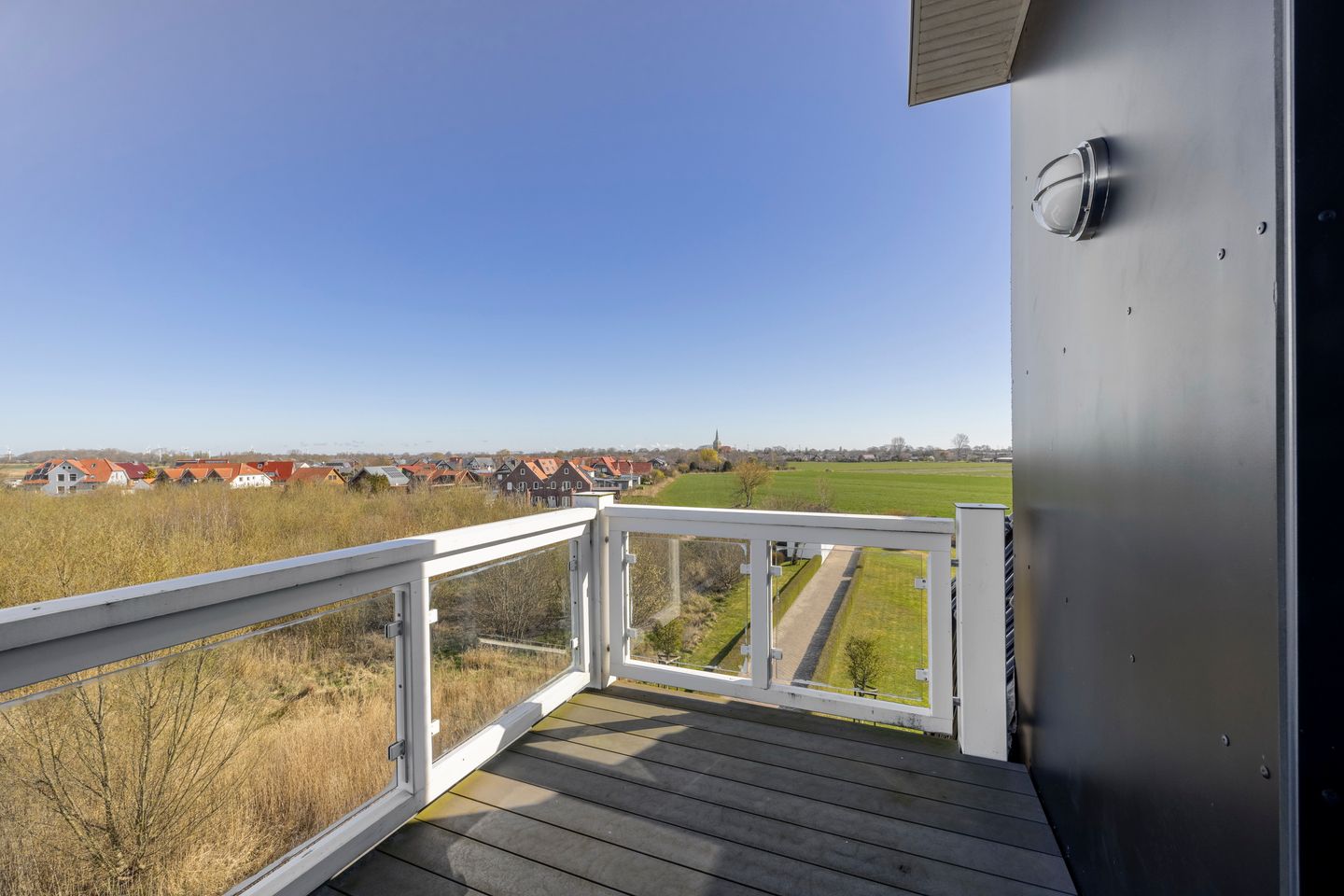 Resort Deichgraf Resort Deichgraf 27-21 Wremen - Balkon mit Ausblick