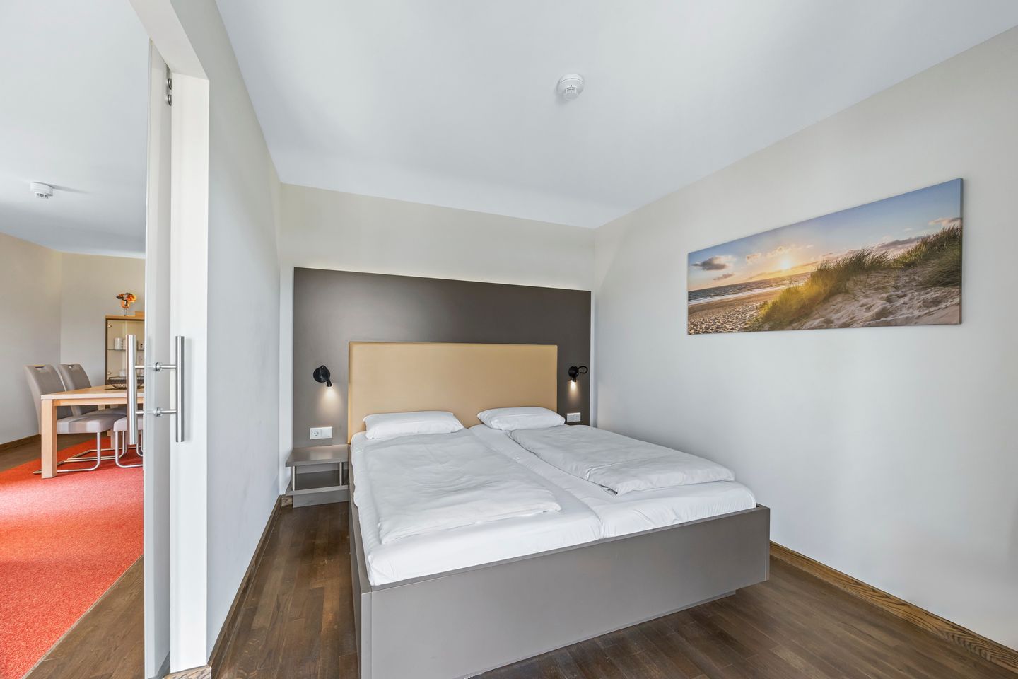 Resort Deichgraf Resort Deichgraf 31-02 Wremen - Schlafzimmer mit Doppelbett