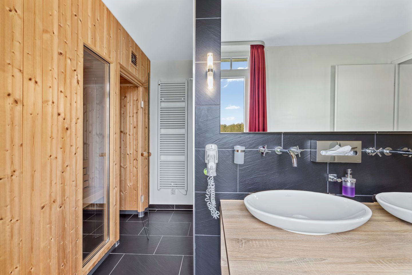 Resort Deichgraf Resort Deichgraf 31-02 Wremen - Badezimmer mit Sauna