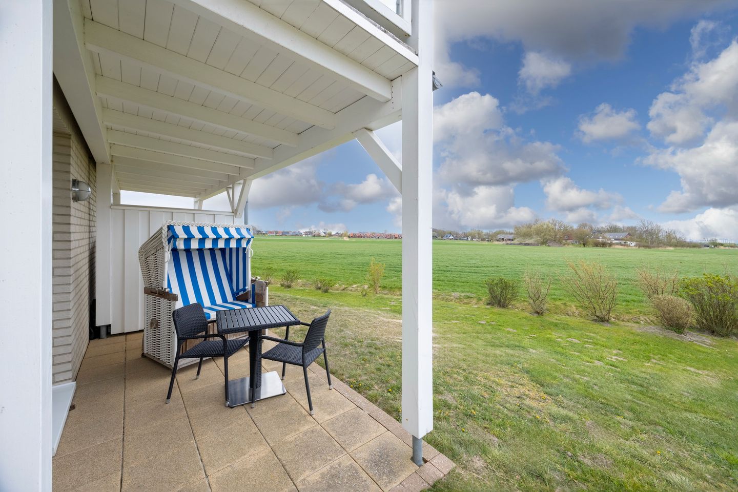 Resort Deichgraf Resort Deichgraf 31-05 Wremen - Terrasse