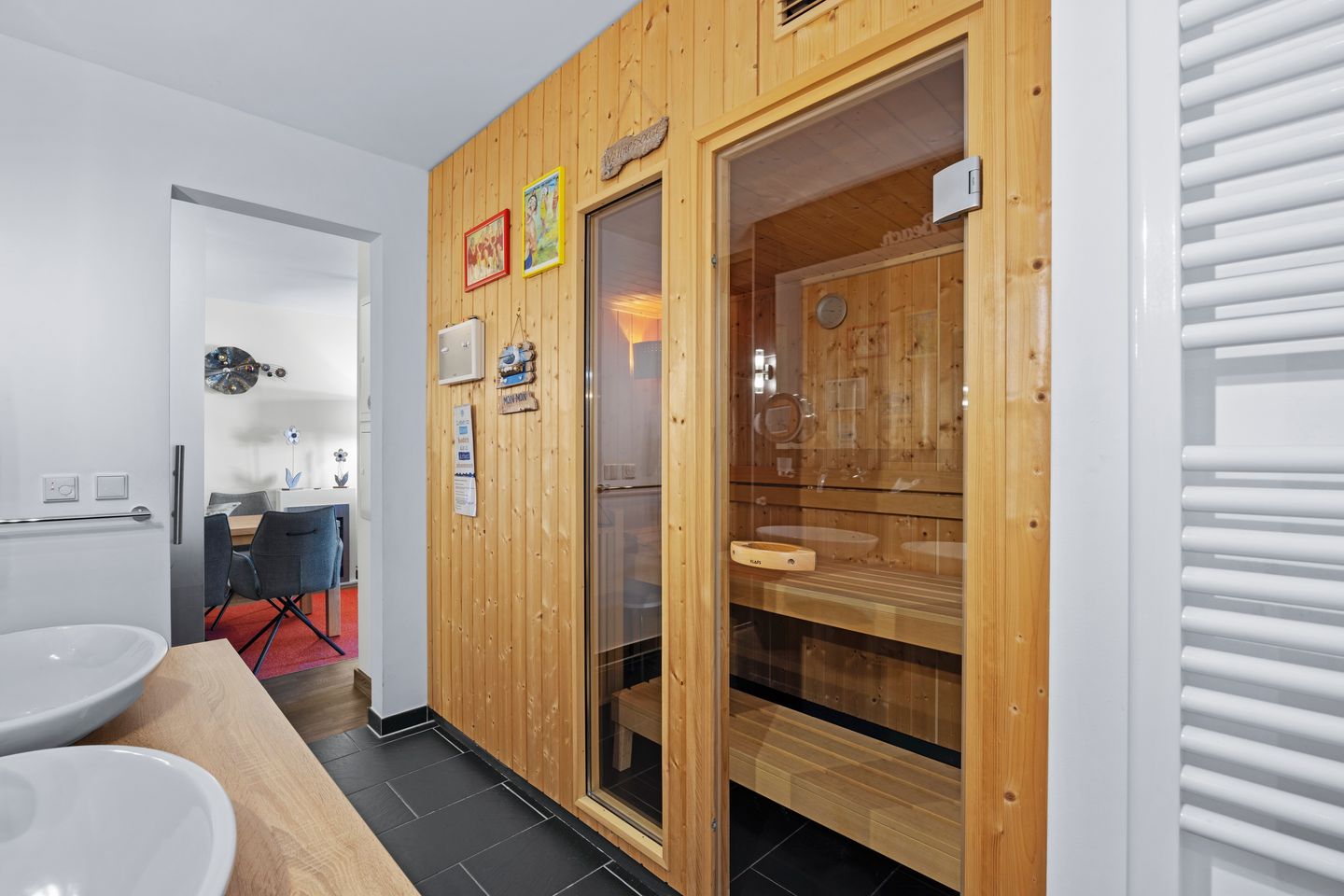 Resort Deichgraf Resort Deichgraf 31-07 Wremen - Badezimmer mit Sauna