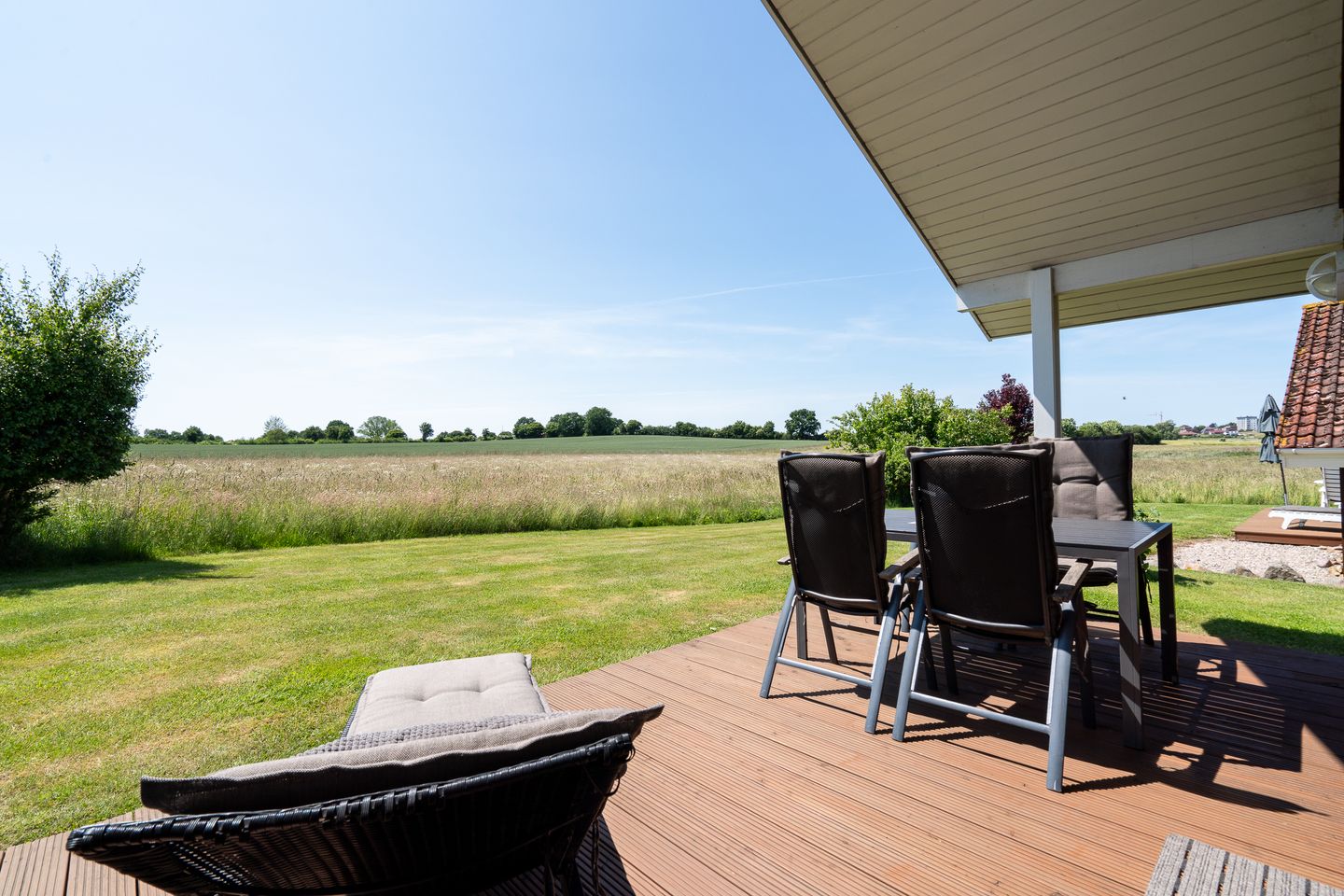  Hof Ruhleben - Haus Muschelsucher Neustadt in Holstein - Terrasse