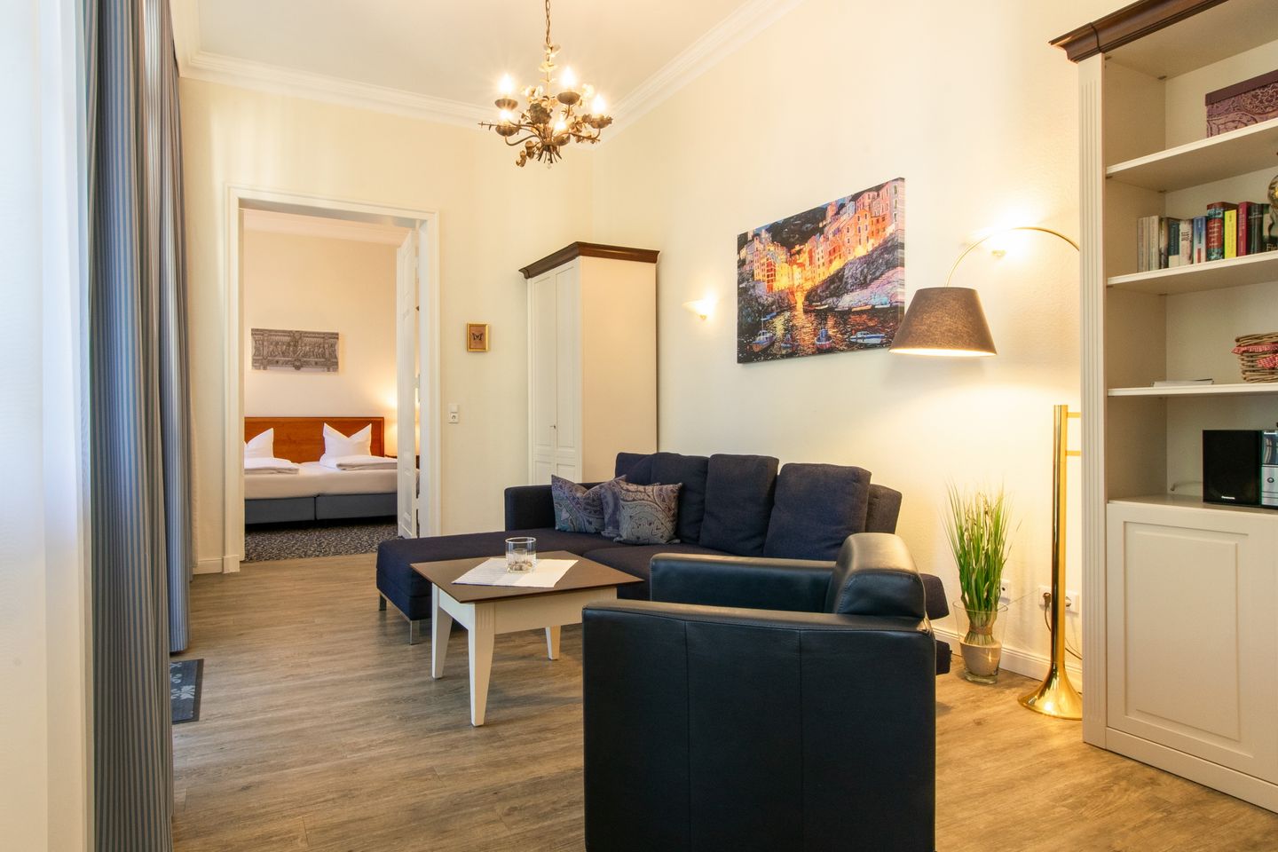 Strand-Park Strand-Park V11 Usedom - Wohn-Essbereich mit Couch