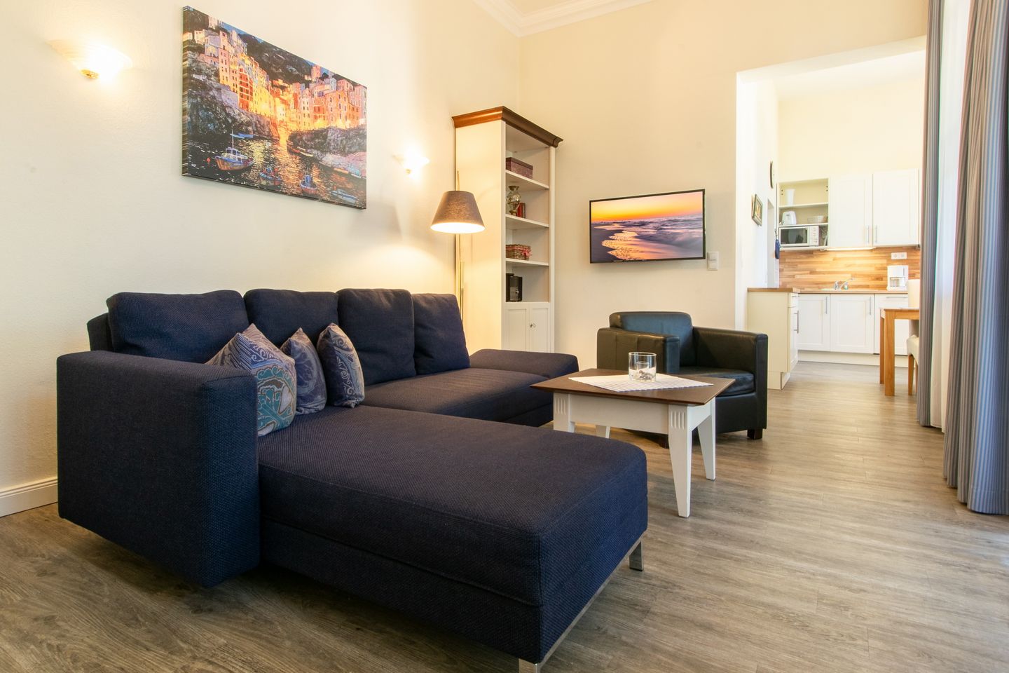 Strand-Park Strand-Park V11 Usedom - Wohn-Essbereich mit Couch