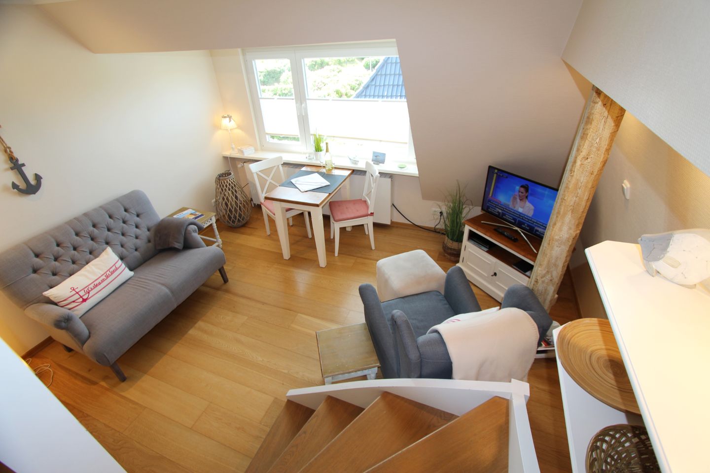 Hanna - Fernsicht 8e Wenningstedt - Wohnzimmer