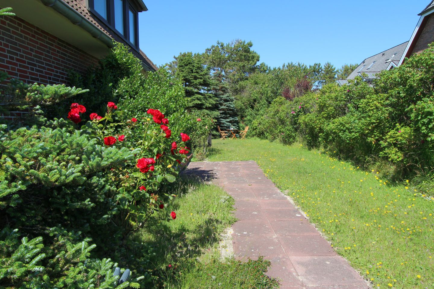 Im Grund 9 - App. 3 Wenningstedt - Garten