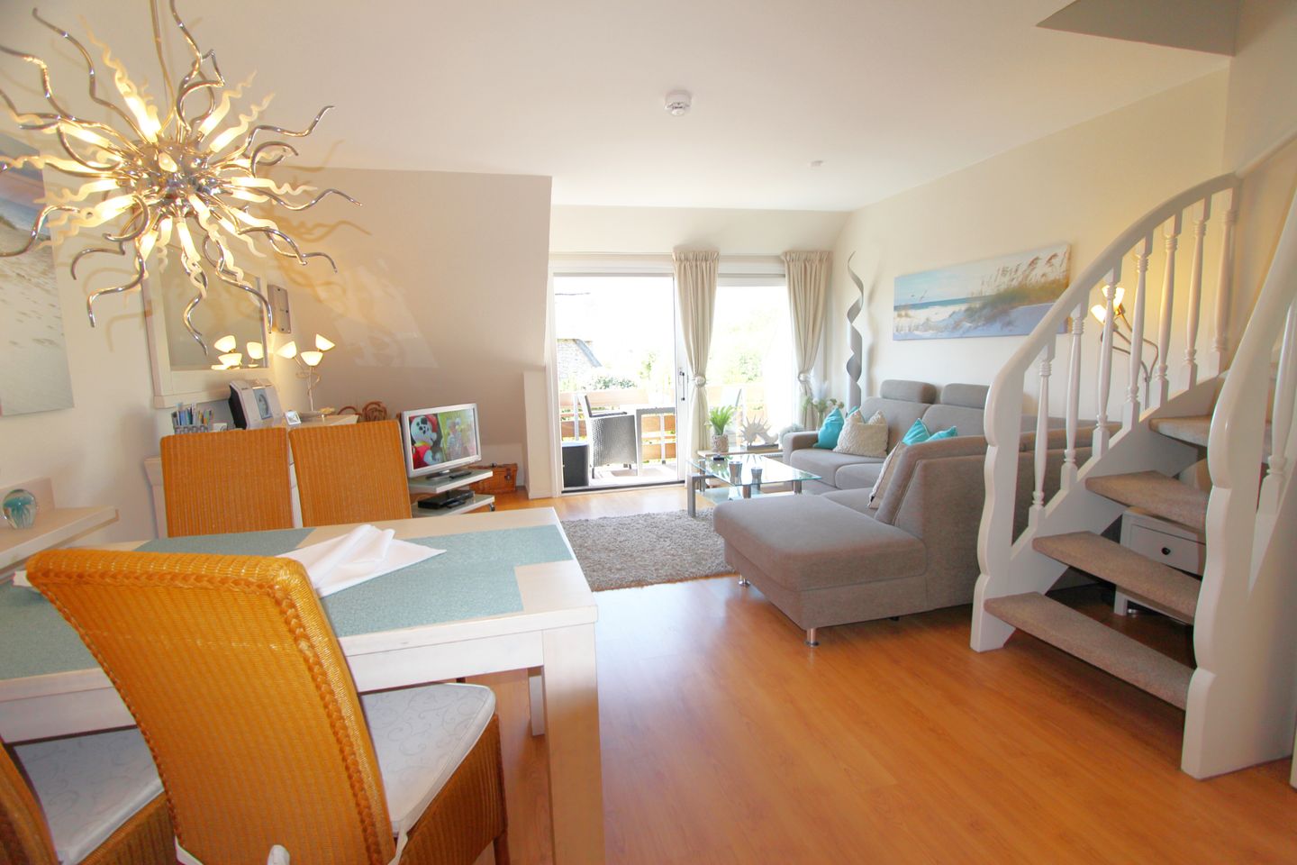 Clarissa - Fernsicht 4d, App. 15 Wenningstedt - Wohnzimmer