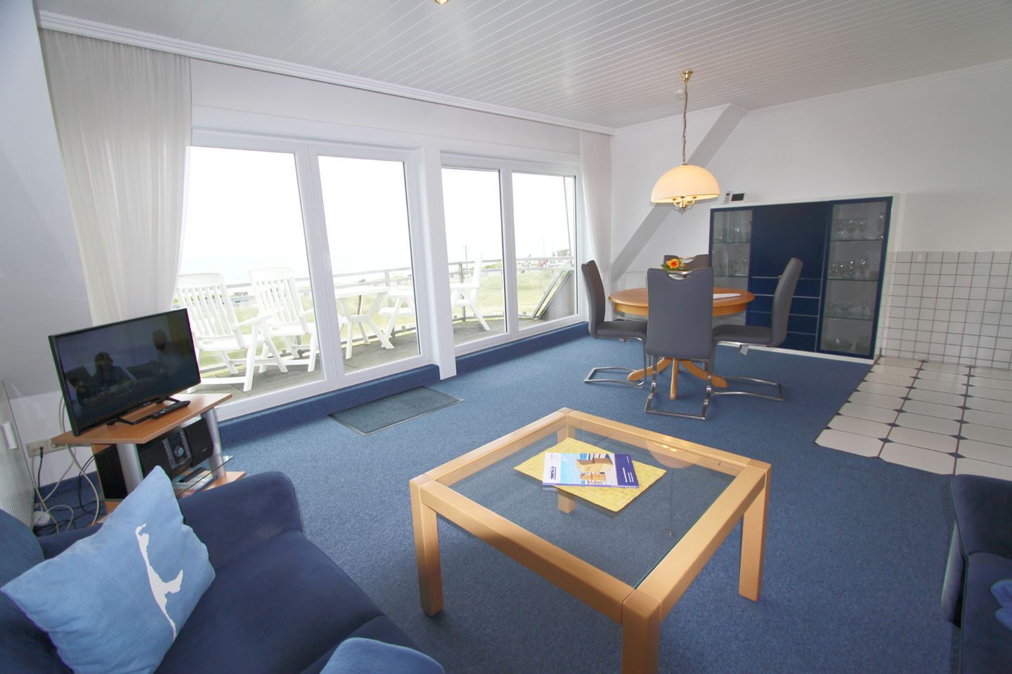 Wonningstair  - Dünenstr. 19, App. 6 Wenningstedt - Wohnzimmer