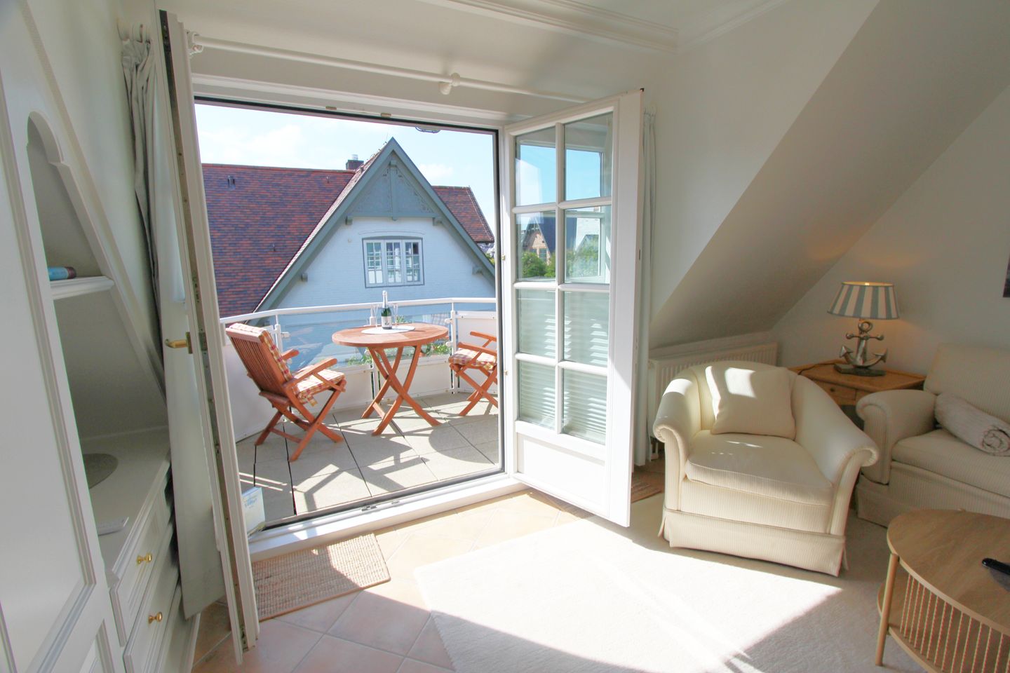 Süder Wung 1 e Wenningstedt - Wohnzimmer